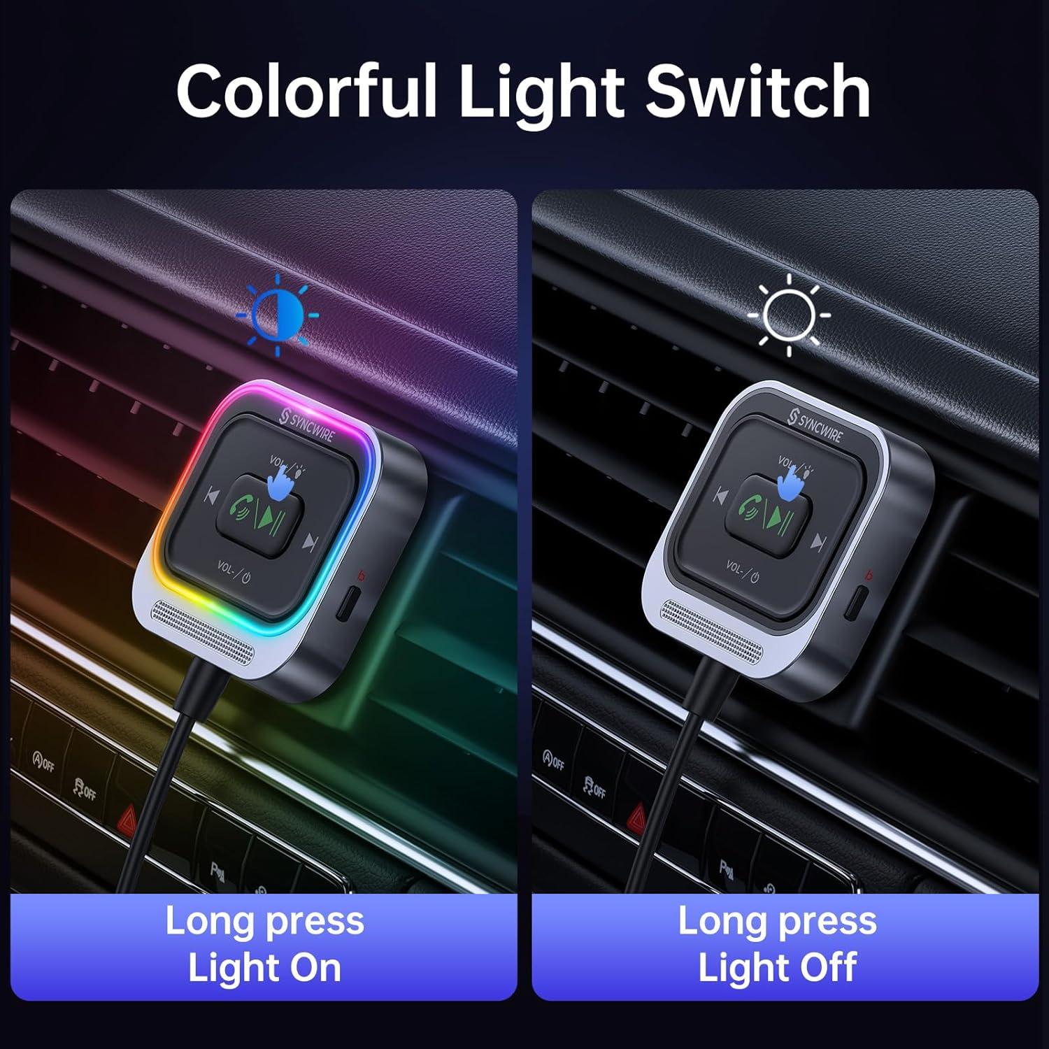 Receptor Bluetooth 5.4 SYNCWIRE con Cancelación de Ruido