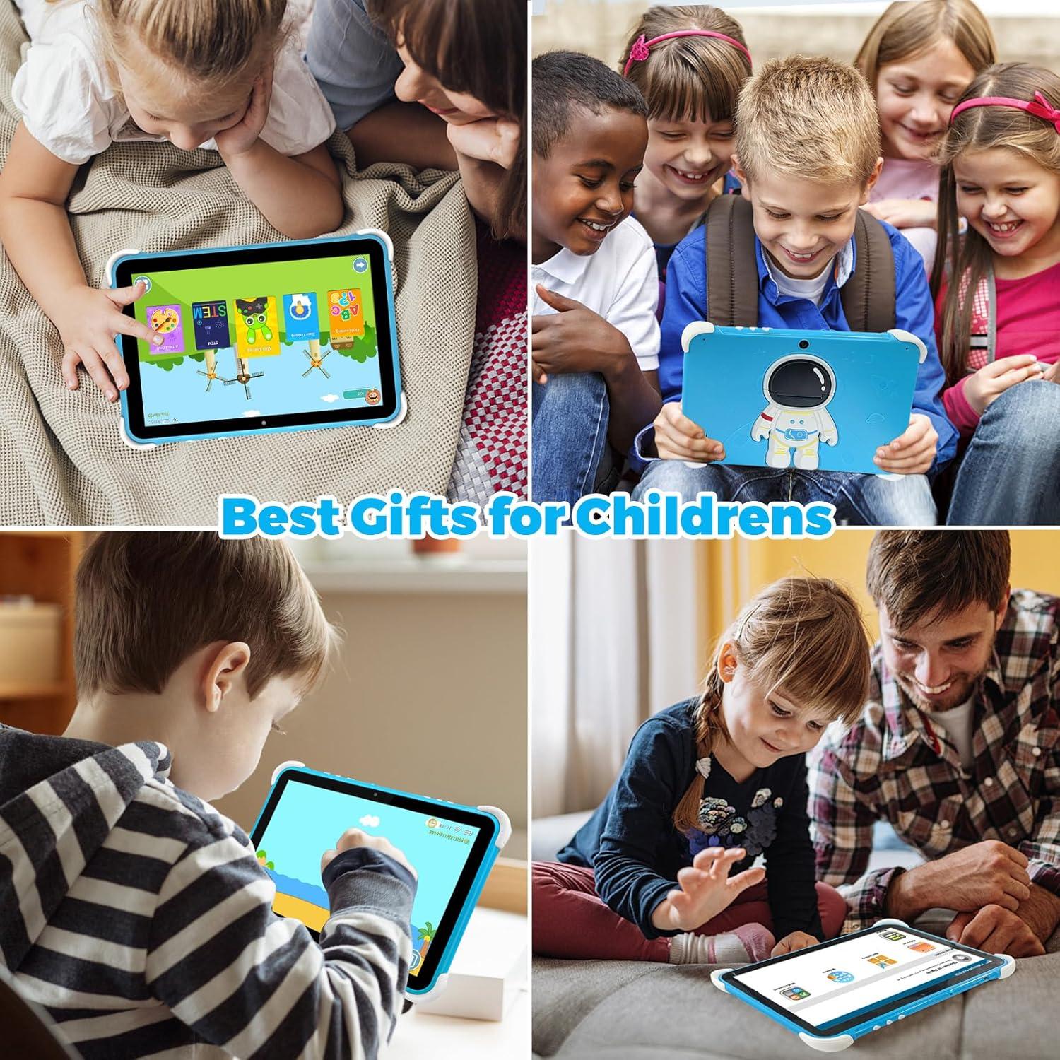 Tableta para Niños Moonka 10.1" Android 14 3GB 64GB HD