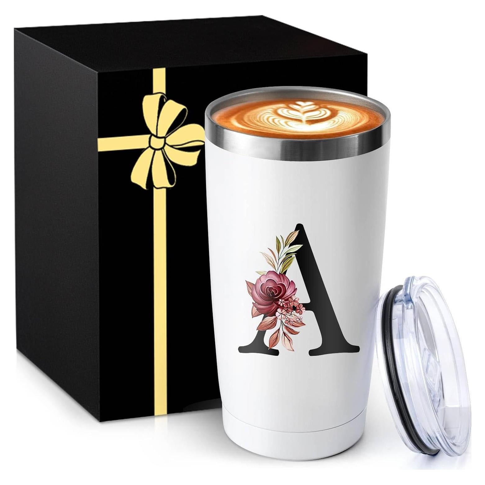 Taza de café aislada MNZZ 20 oz acero inoxidable personalizada