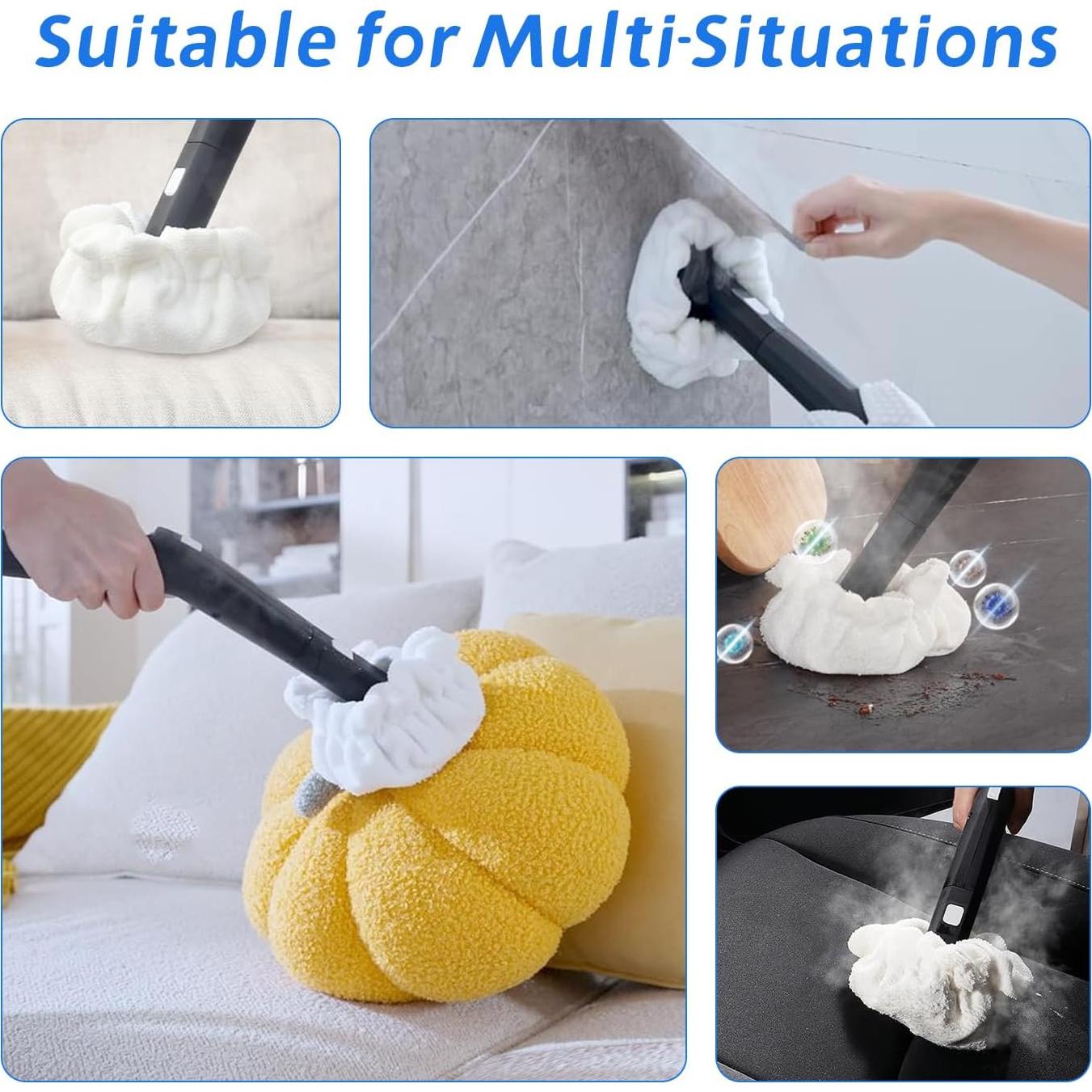 Paños de Vapor de Mano BeiLan - 12 Paquetes Reutilizables