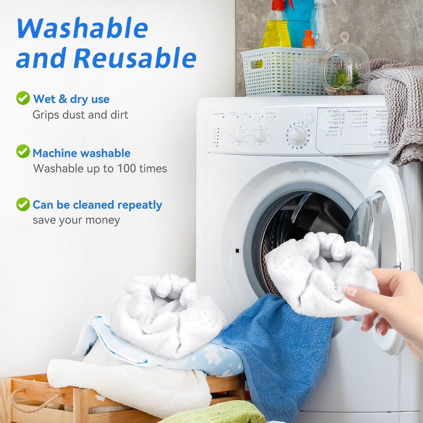 Paños de Vapor de Mano BeiLan - 12 Paquetes Reutilizables