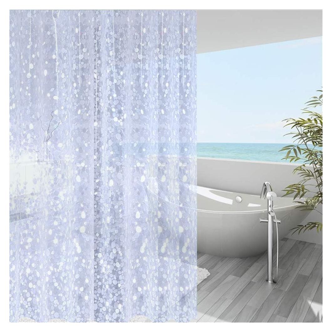 Forro de Cortina de Ducha WellColor 91x183 cm EVA Translucido