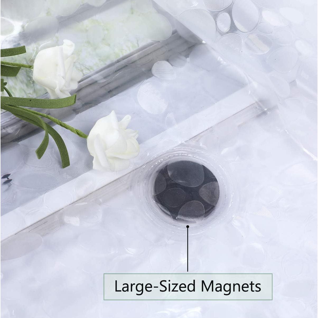 Forro de Cortina de Ducha WellColor 91x183 cm EVA Translucido