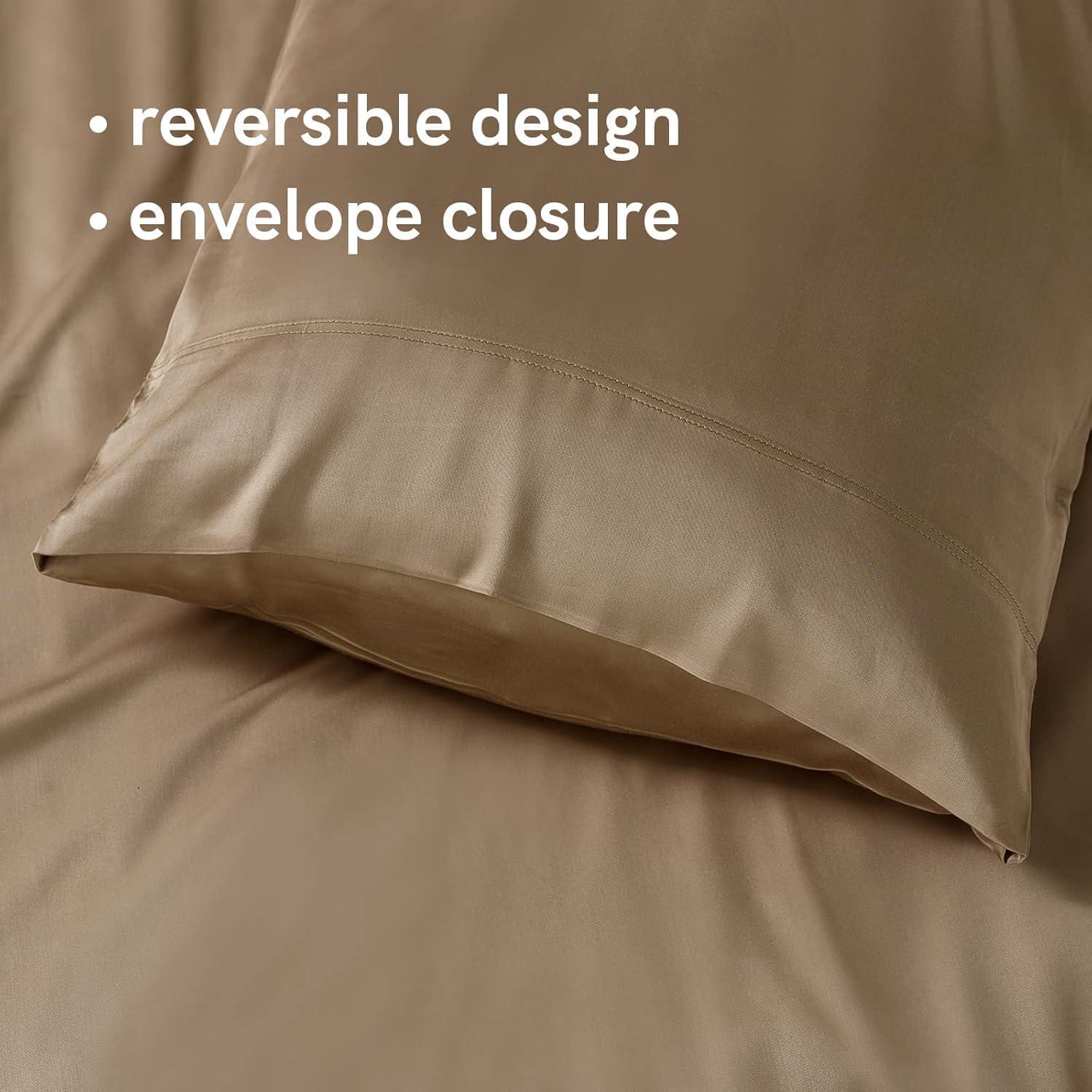 Conjunto de Sábanas Cooling YnM Individual 100% Rayón Bambú 3 Piezas