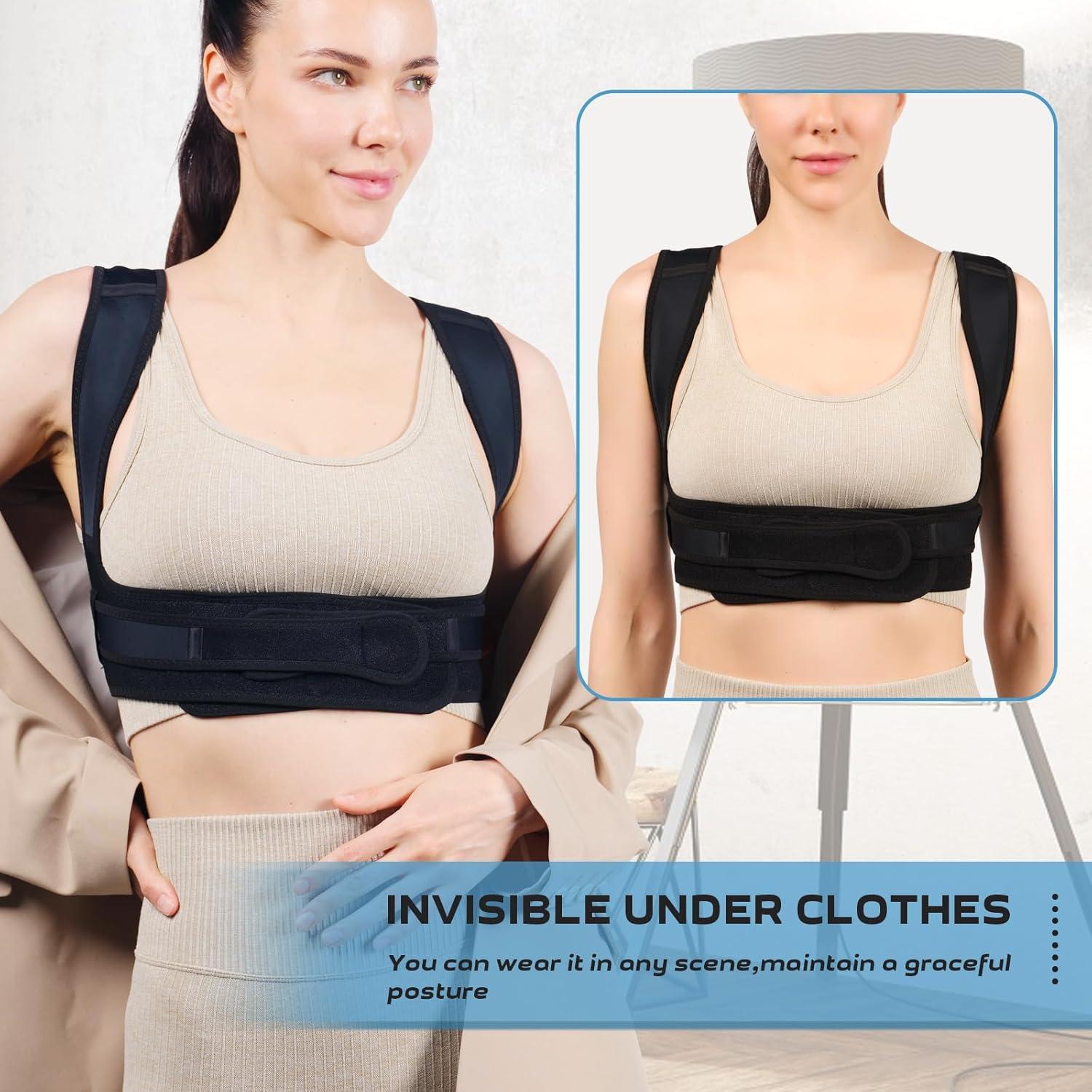 Corrector de Postura AOFIT Ajustable Unisex Negro Talla S