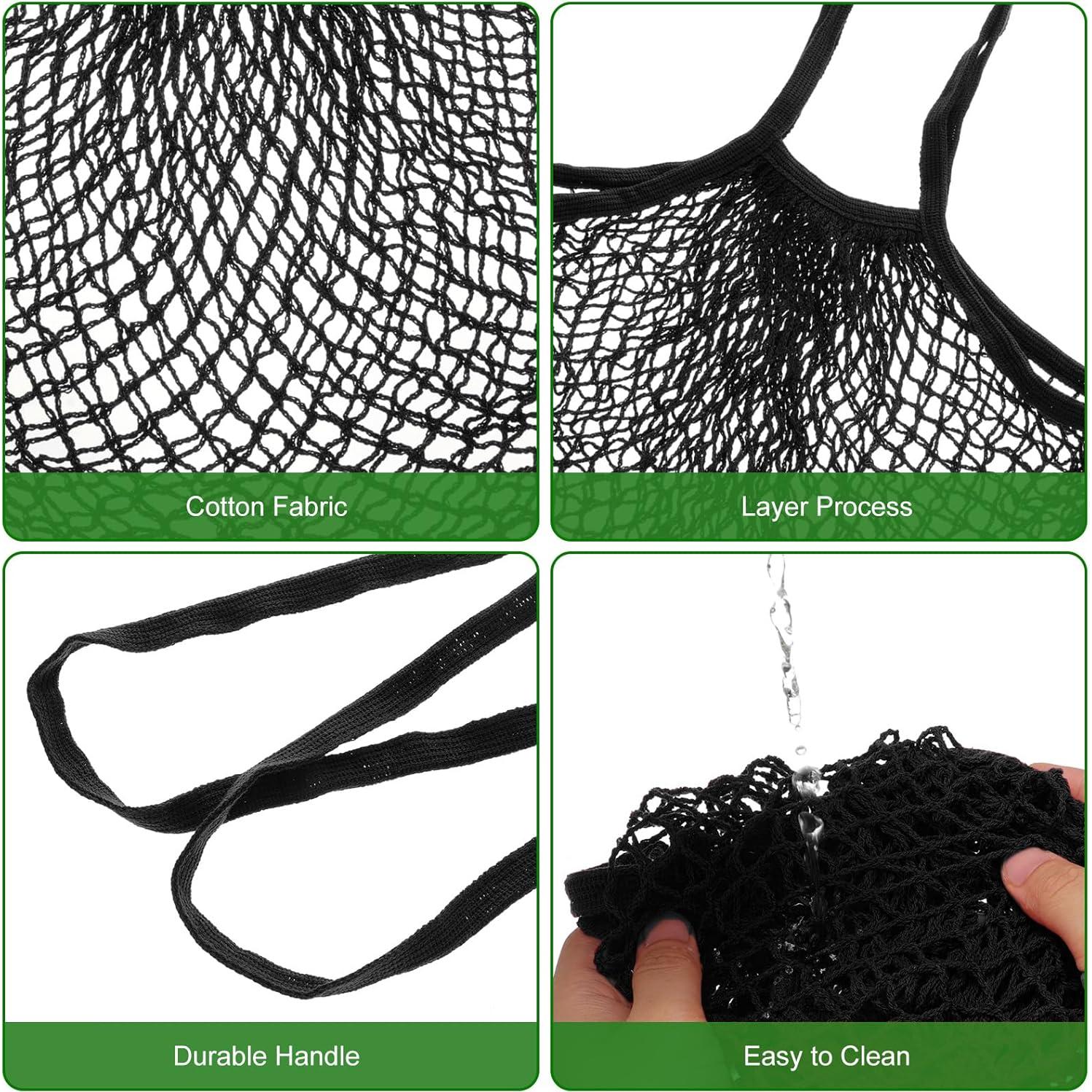 Bolsas de Almacenamiento de Malla Reutilizables uxcell - 3 Piezas