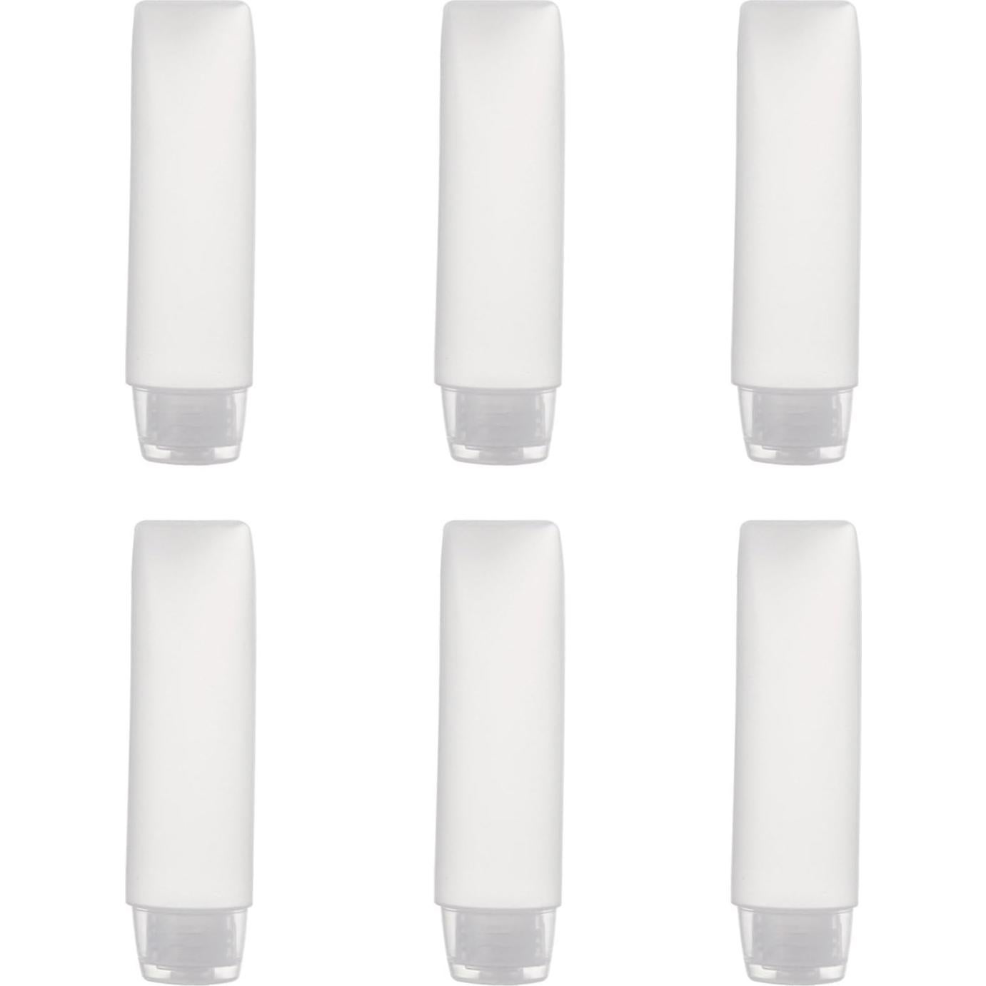 6 Botellas de Viaje OTO 30ml Aprobadas por TSA - Plástico