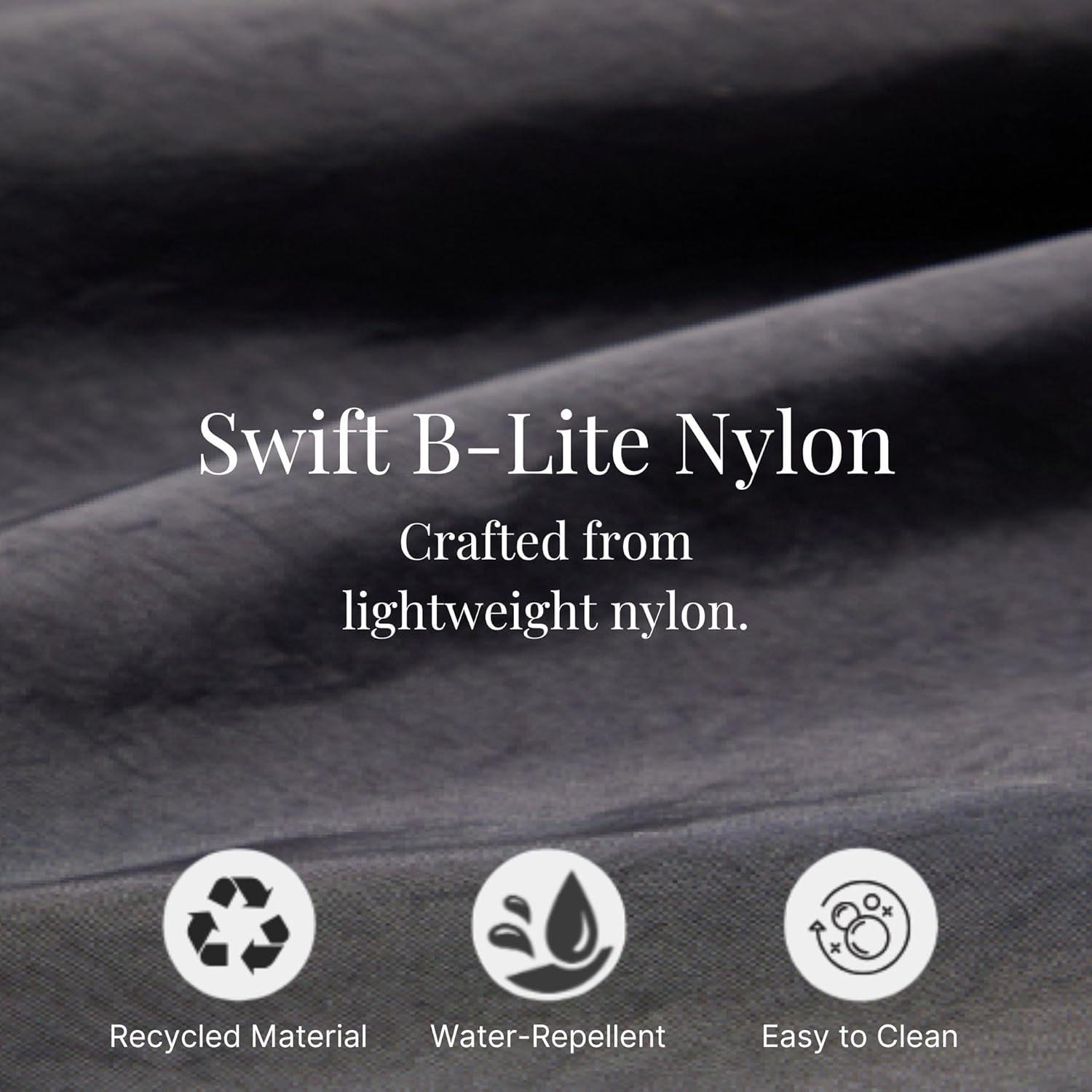 Riñonera Baggallini B-Lite Negra 30.48x17.78cm con RFID