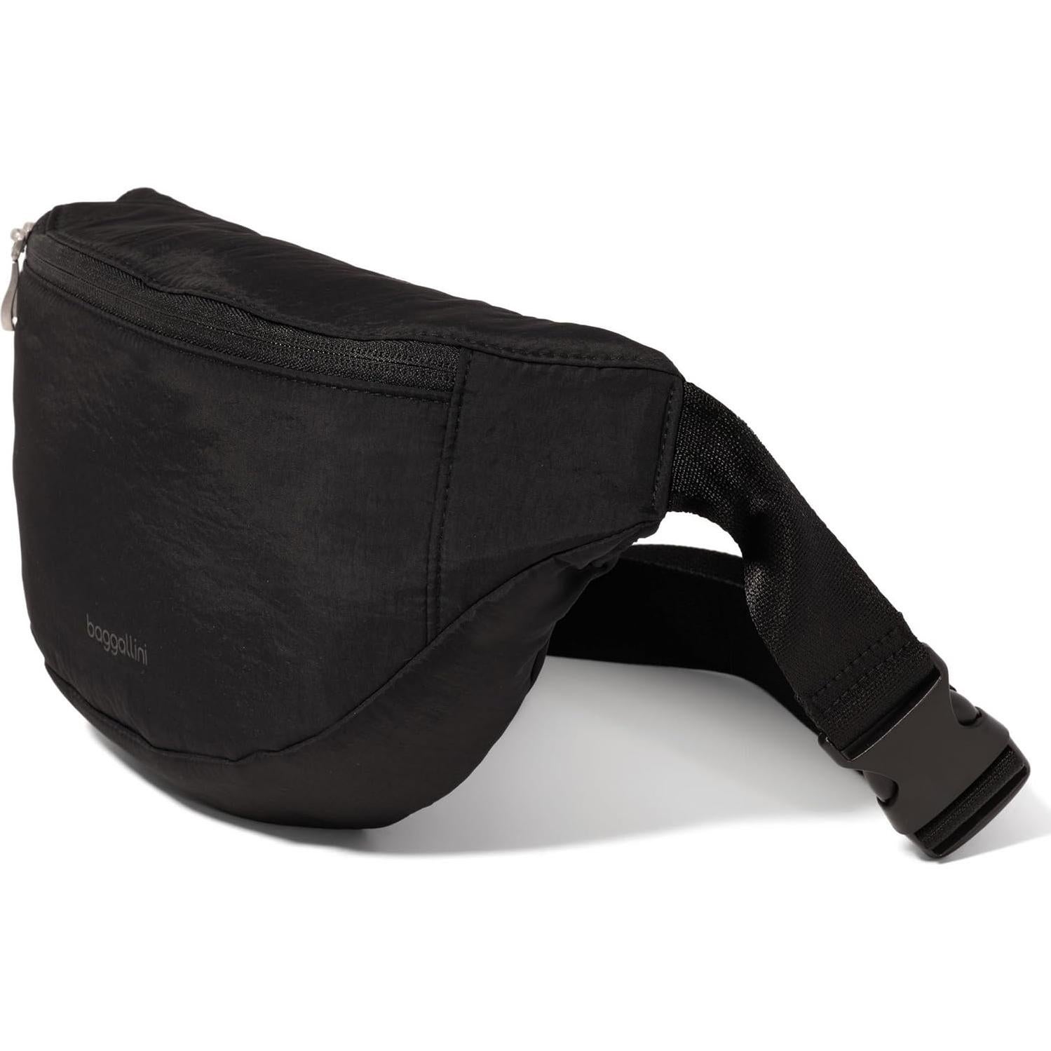 Riñonera Baggallini B-Lite Negra 30.48x17.78cm con RFID