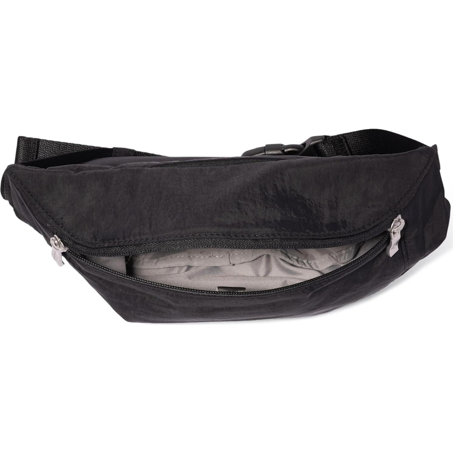 Riñonera Baggallini B-Lite Negra 30.48x17.78cm con RFID