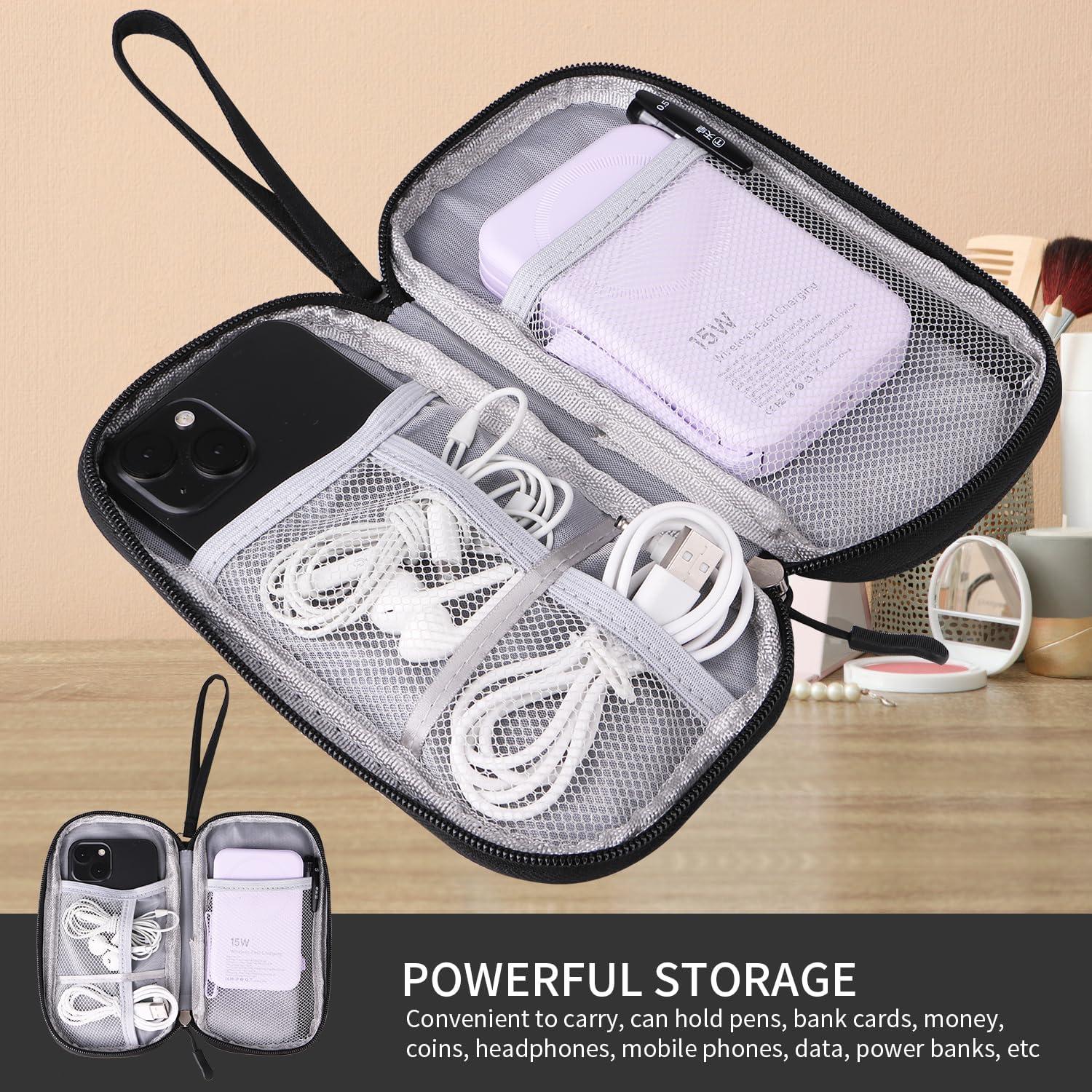 Organizador de Cables KINMINGZHU Negro 18.24x11cm