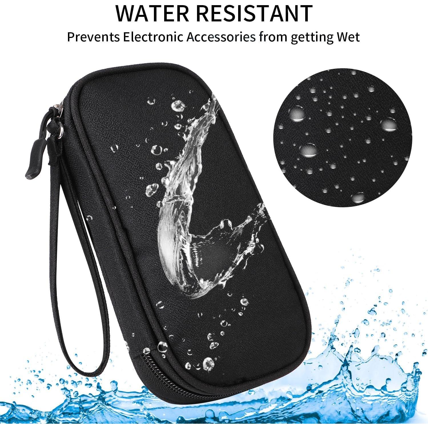 Organizador de Cables KINMINGZHU Negro 18.24x11cm