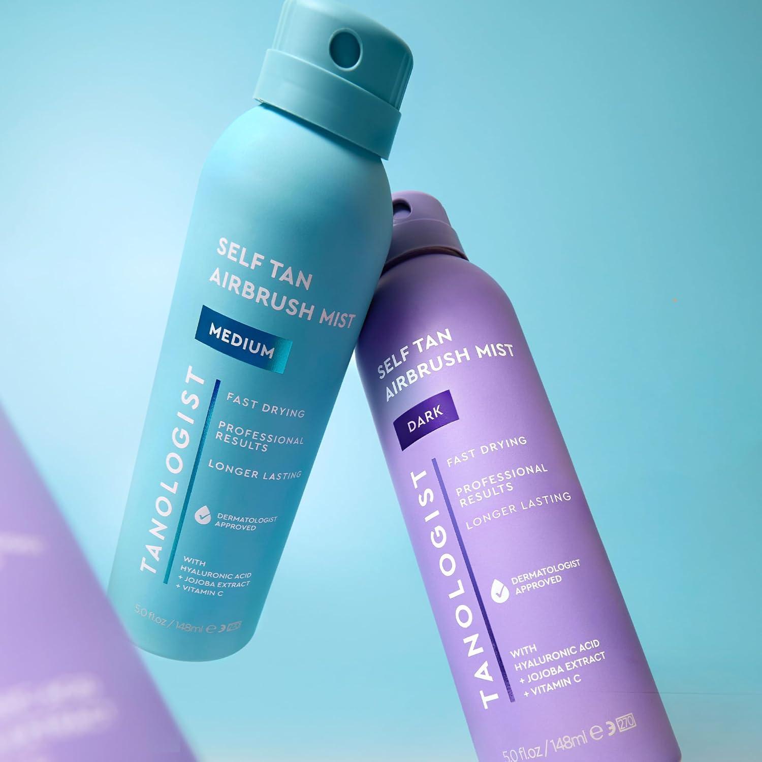 Bruma de Autotanning Tanologist Oscura 148 ml - Secado Rápido