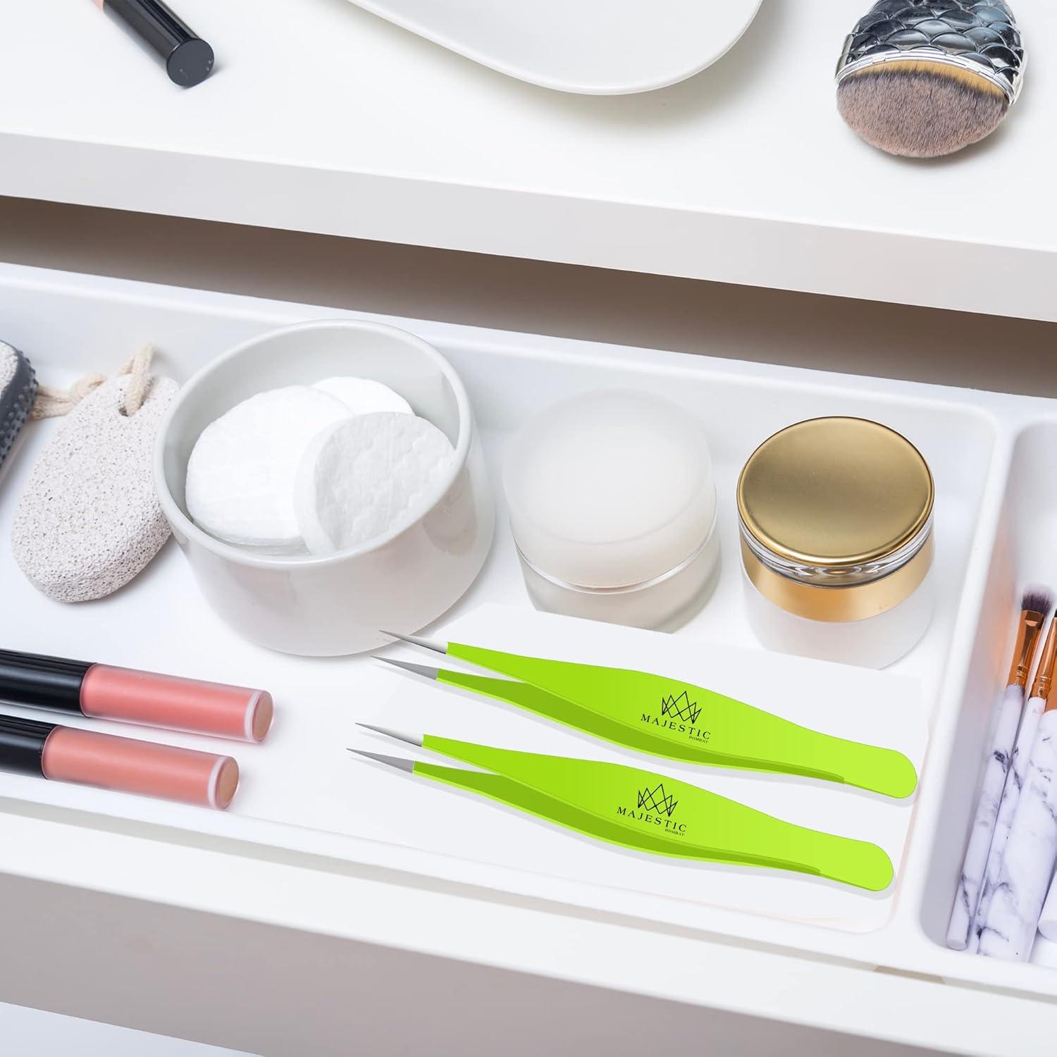 Pinzas de Punta Fina Majestic Bombay - Precisión y Durabilidad