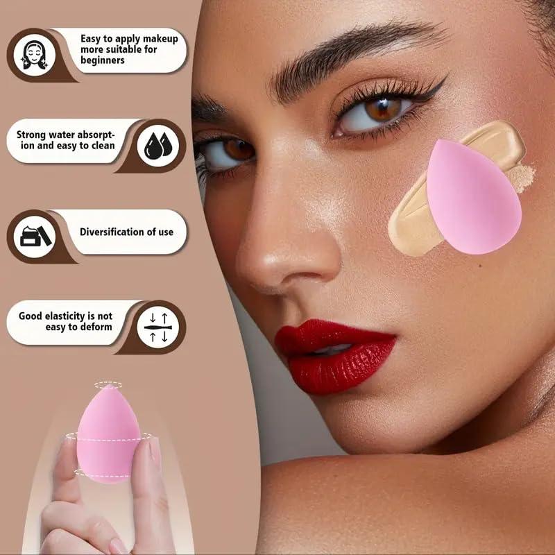 Conjunto de 36 Brochas de Maquillaje Rosa HGHDBT Profesional