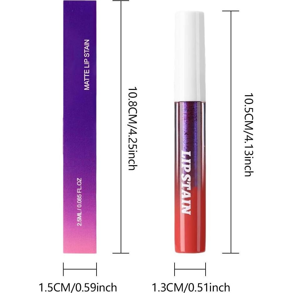 Tinte de Labios Evpct 2.67 ml Deep Mauve Red Mate Resistente
