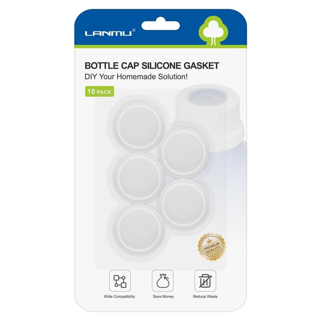 Junta de Silicona LANMU para Botellas Swiffer Wet Jet - Paquete de 10