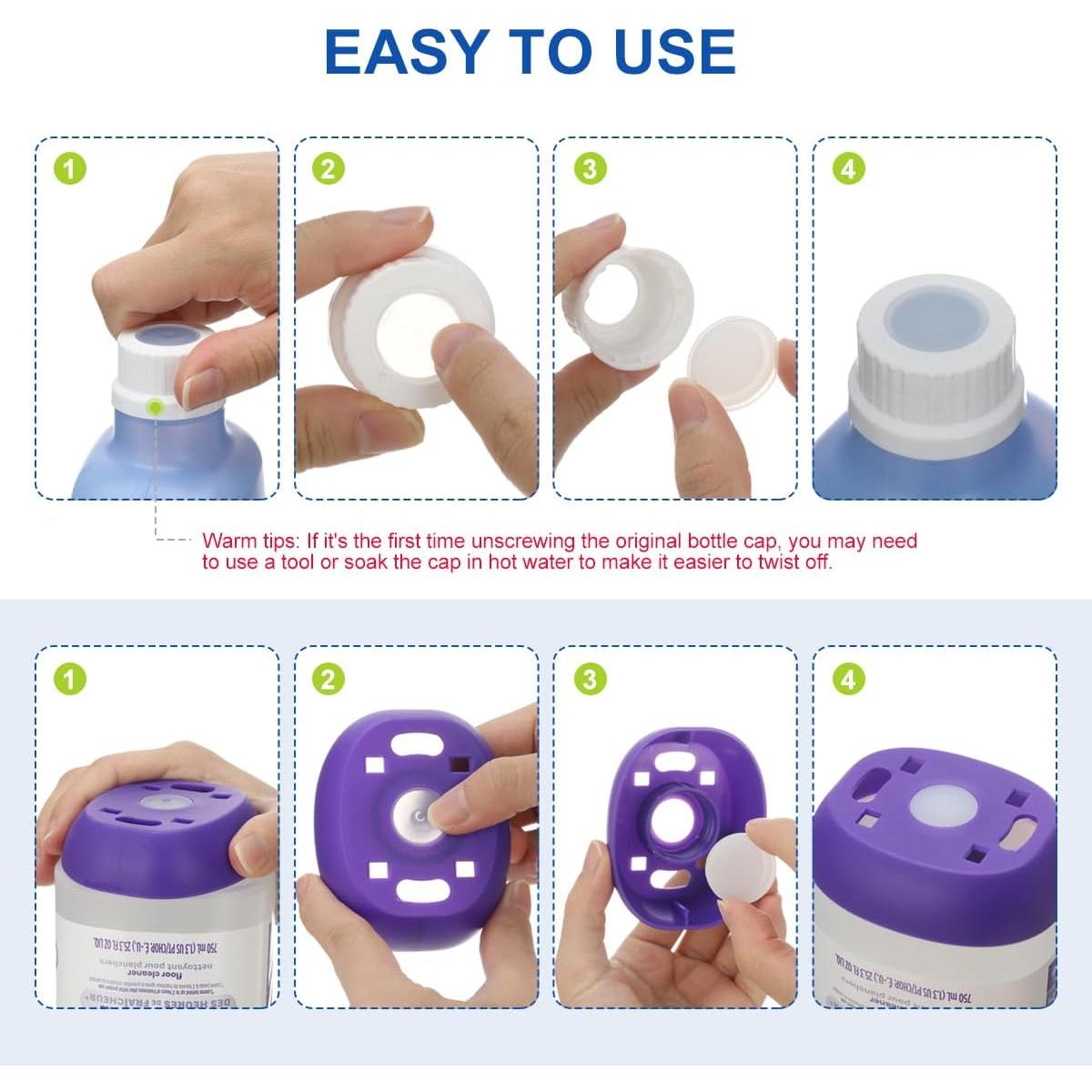 Junta de Silicona LANMU para Botellas Swiffer Wet Jet - Paquete de 10