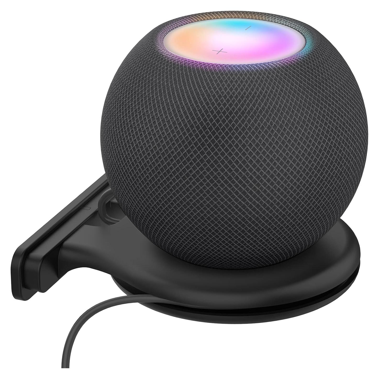 Soporte de Pared para HomePod Mini AHASTYLE Negro con Gestión de Cables