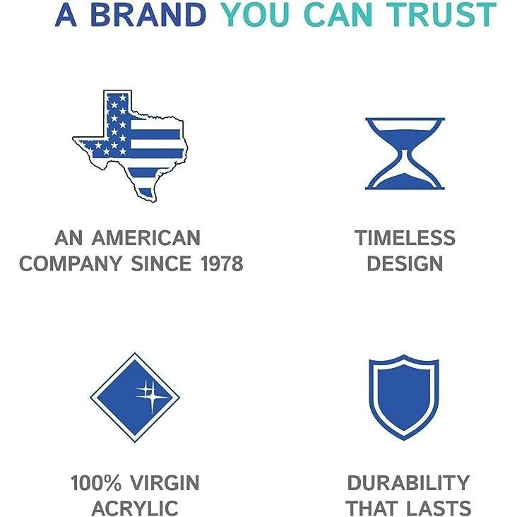 Soporte de Servilletas de Papel Acrílico Huang 12.7x21.6 cm