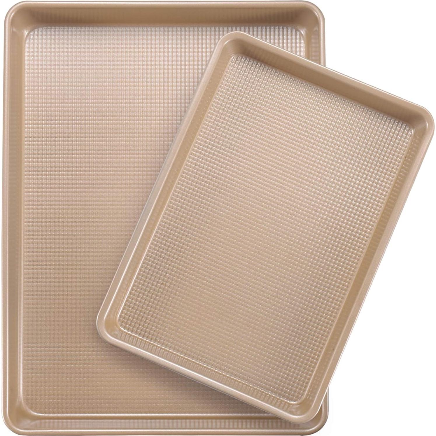 Juego de Bandejas para Hornear Antiadherentes JOHO 2 Piezas