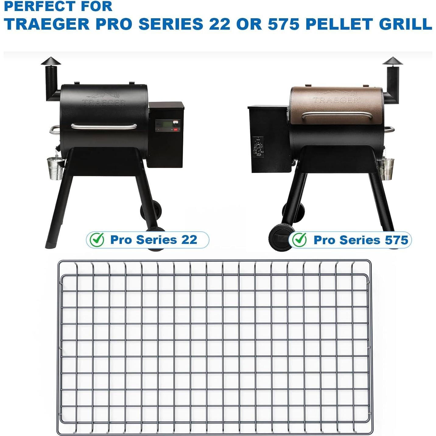 Estante Inferior de Parrilla Traeger Pro Series 22/575 - Metal Duradero