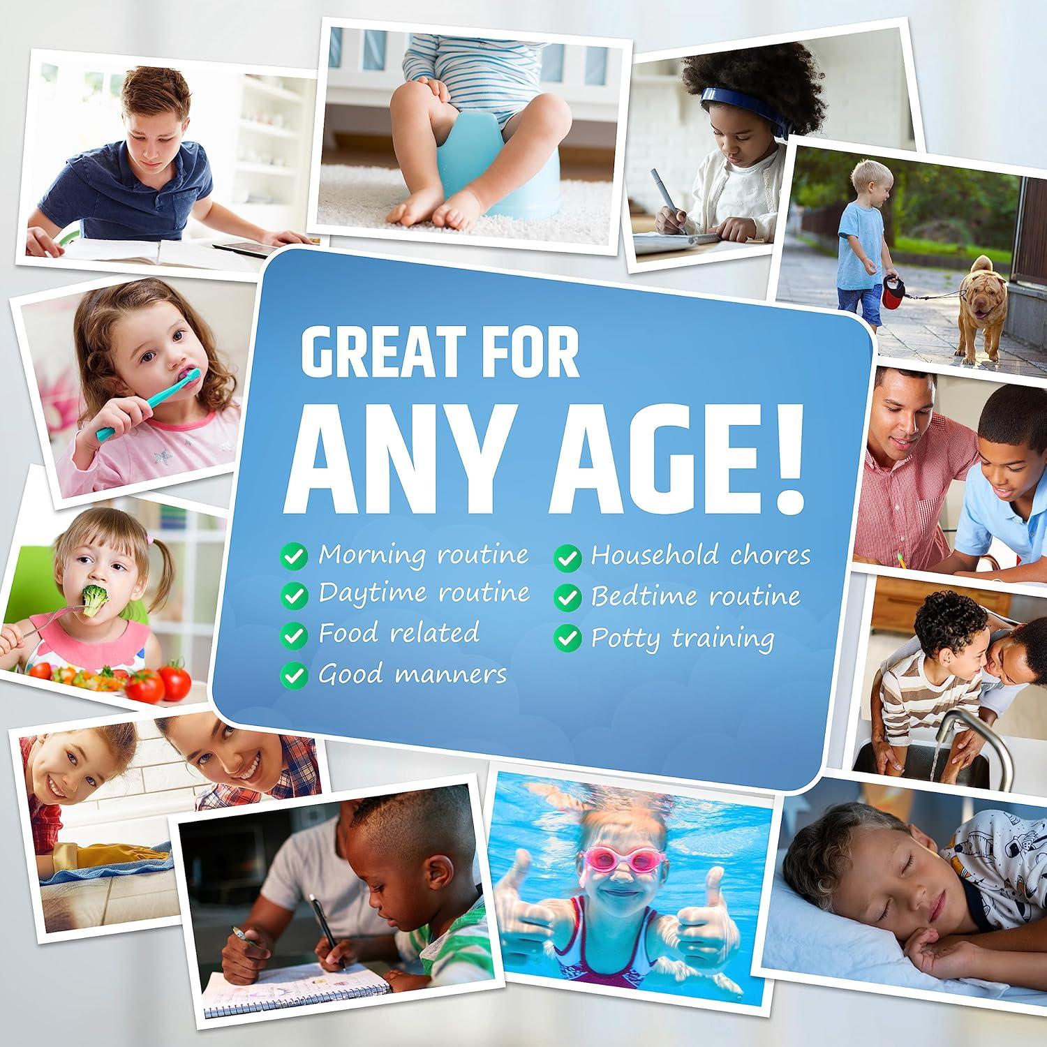 Tabla de Recompensas Magnética HMmagnets para 1 Niño - 127 Pegatinas