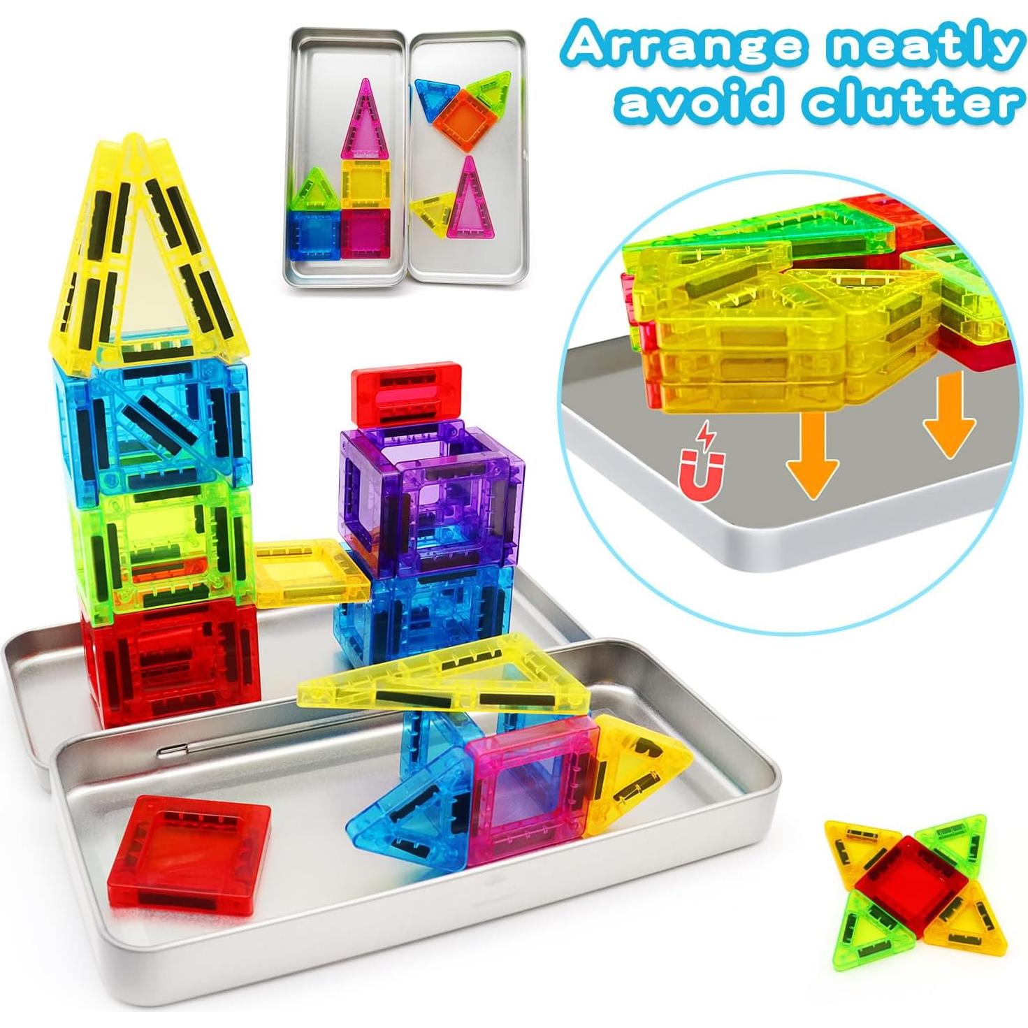 Juego de Bloques Magnéticos Miniatura 26PCS - Juguete Portátil