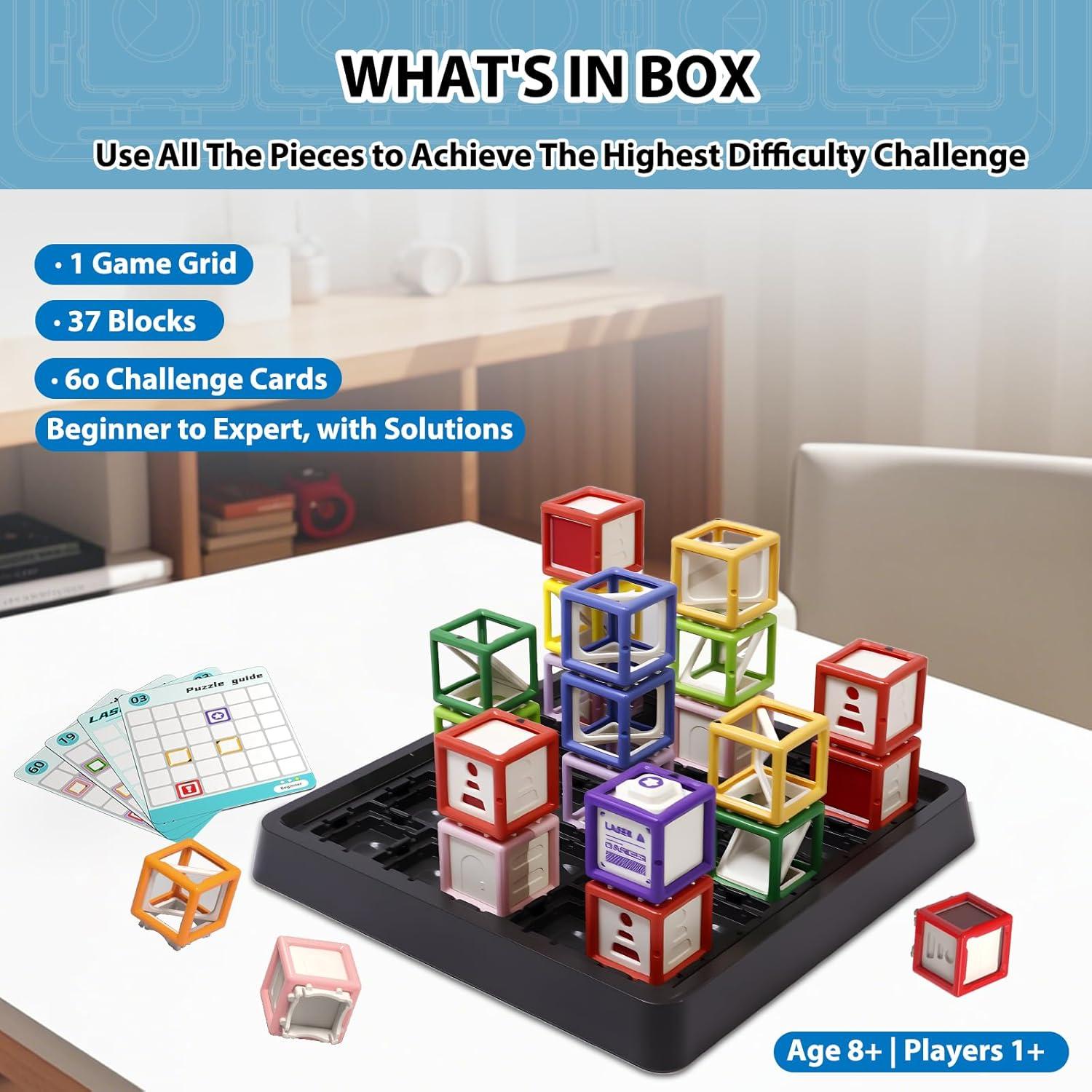 Juego de Razonamiento Laser Maze AiDolls - 60 Desafíos STEM