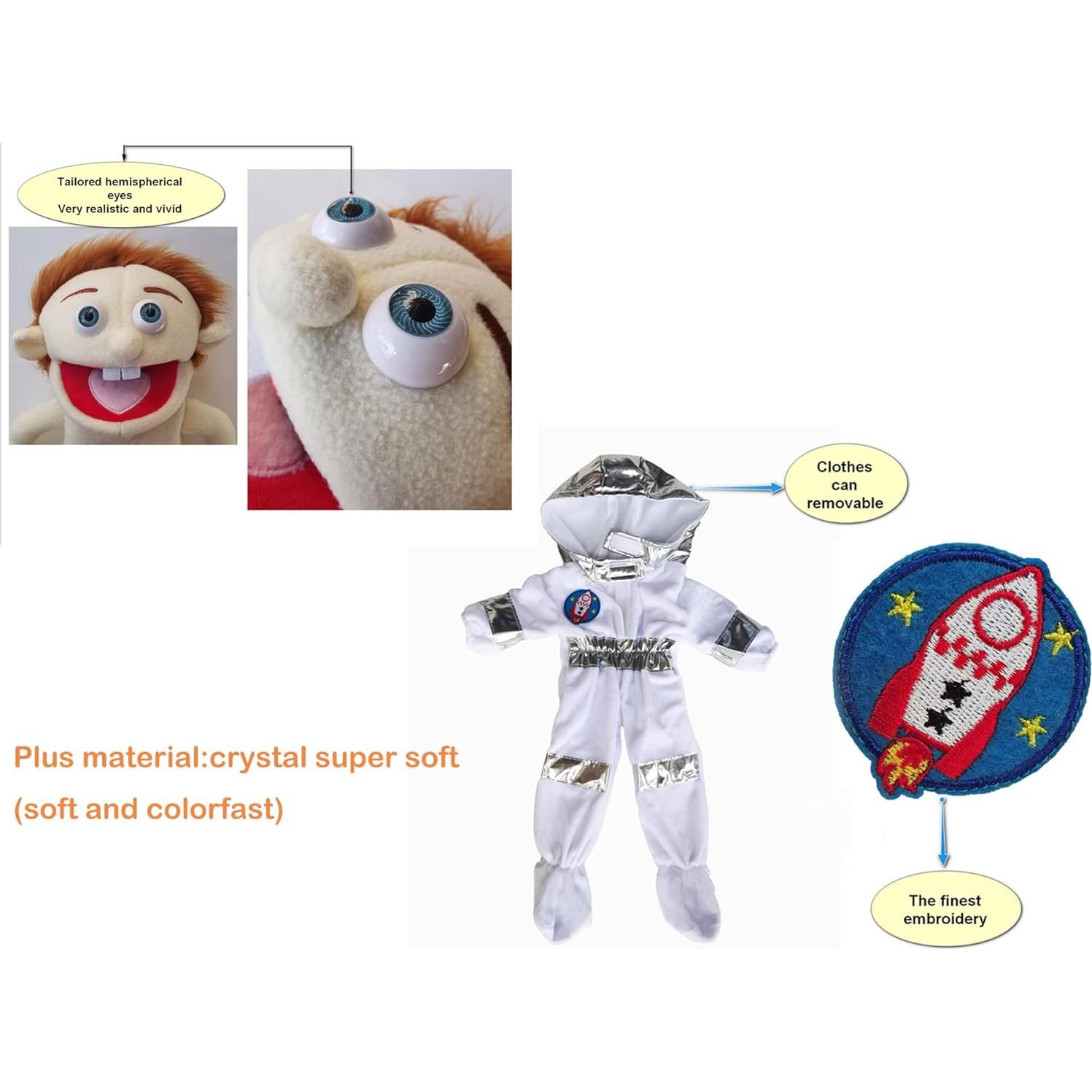 Marioneta Astronauta Rodayna 63.5 cm con Boca Movible