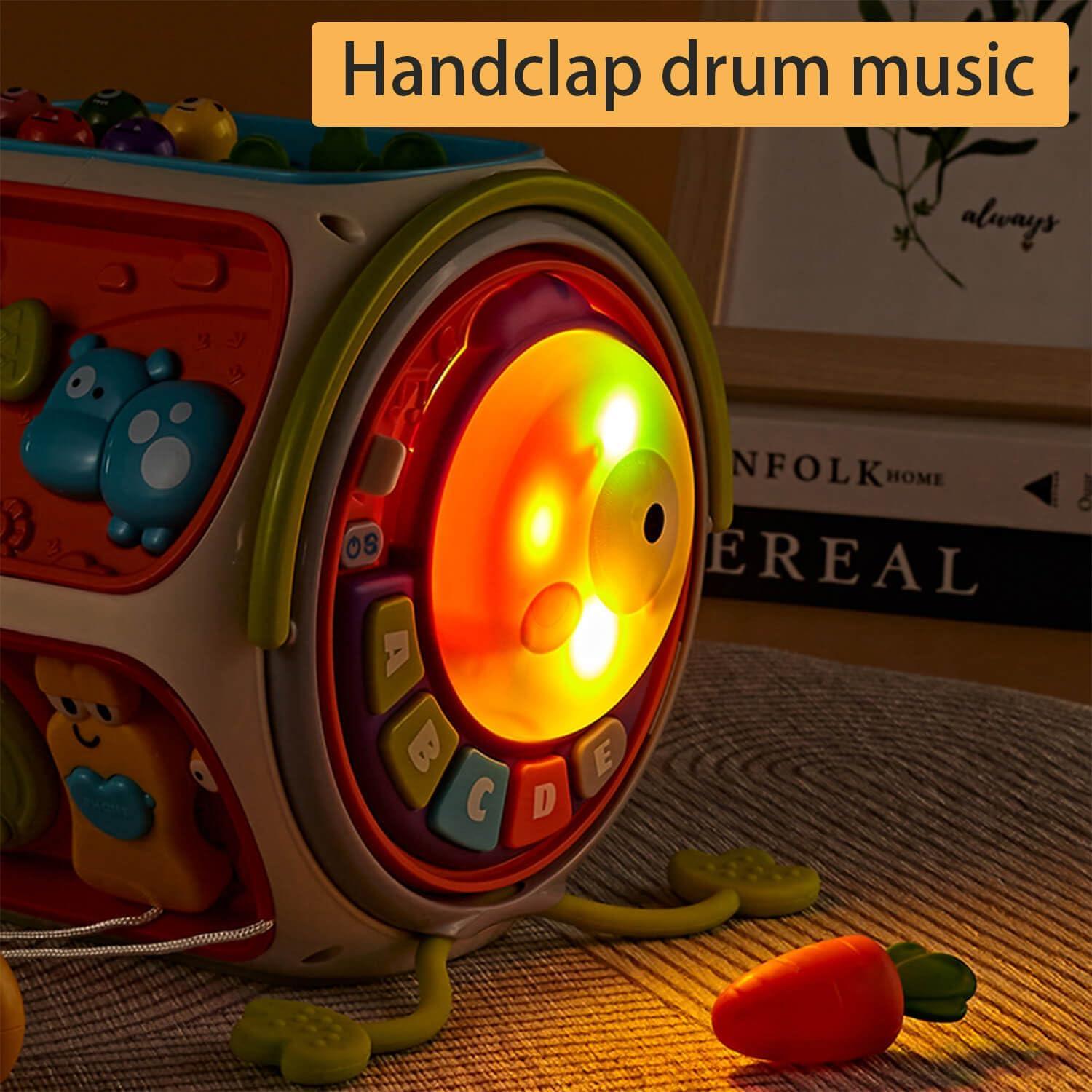 Tablero Sensorial Ocupado Montessori WIIBAAHO 8 en 1 para Niños