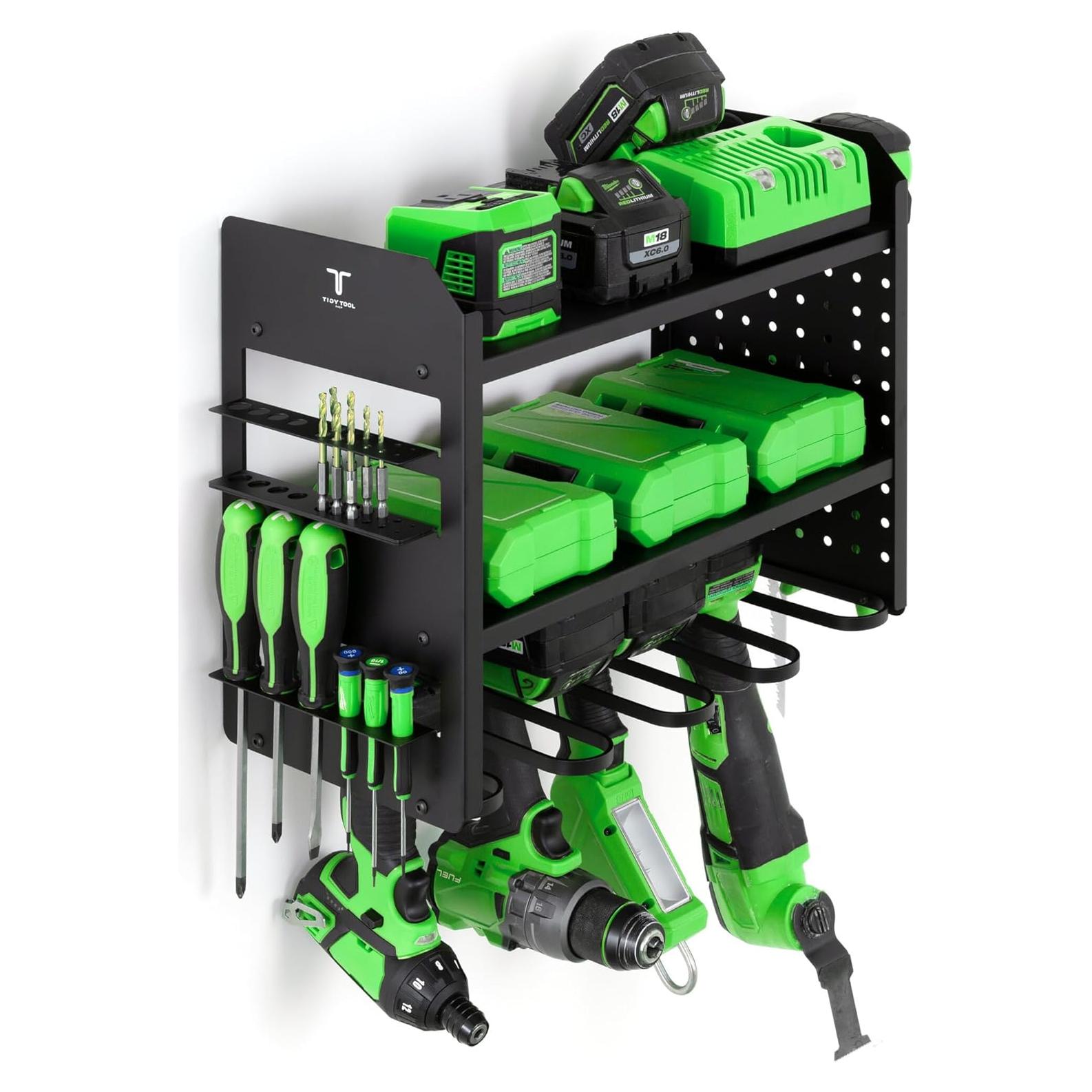 Organizador de Herramientas Eléctricas Tidy Tool Shop Negro