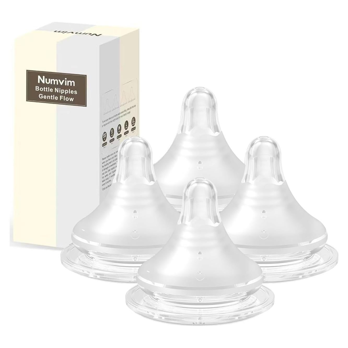 Tetina de Silicona Suave Anticólico 0m+ SS - 4 Unidades