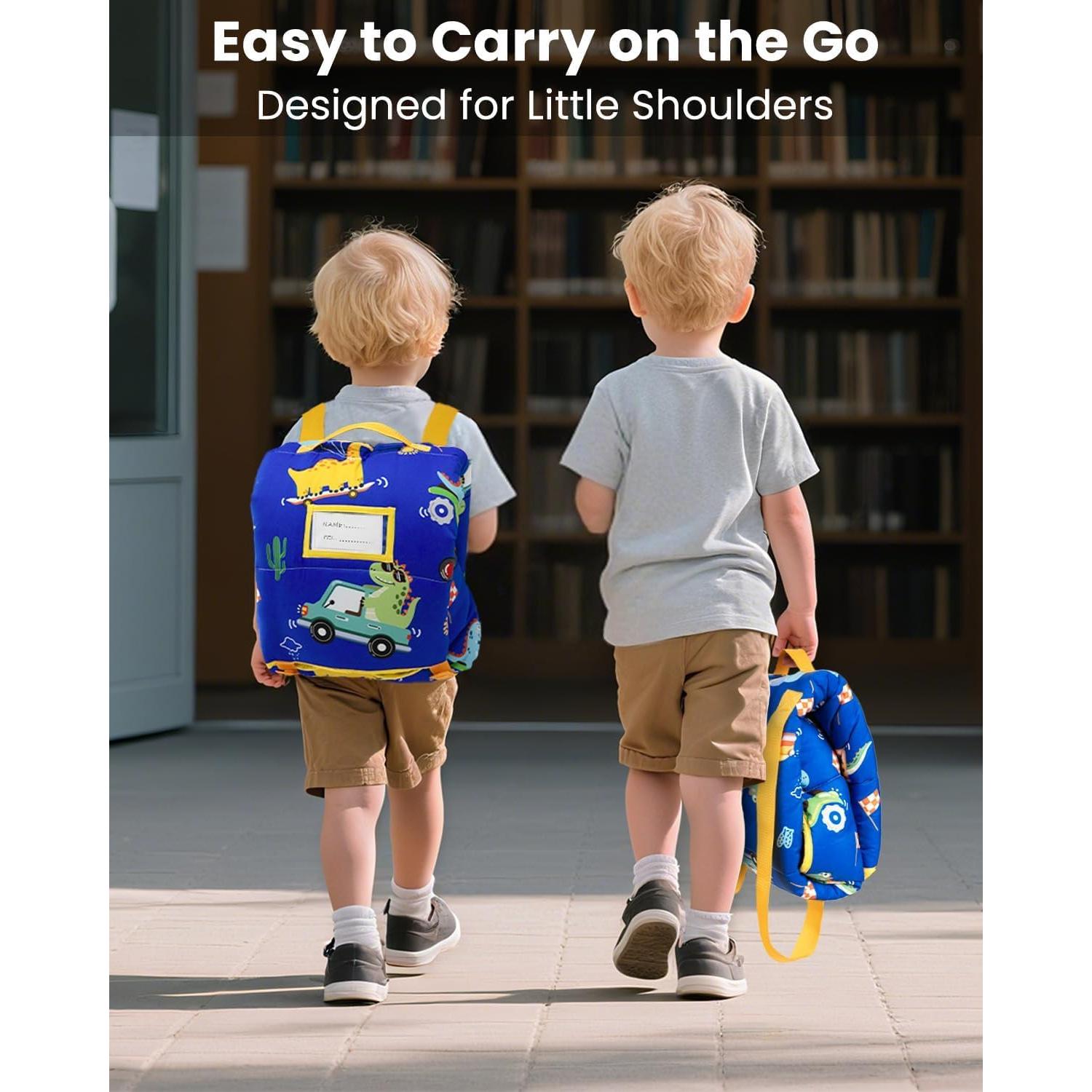 Manta de Siesta PRIMLECT con Almohada Desmontable 140x56cm