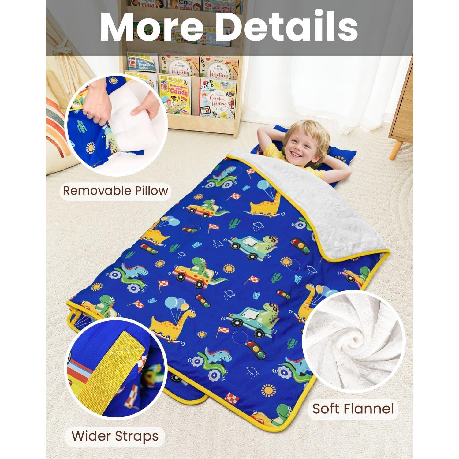 Manta de Siesta PRIMLECT con Almohada Desmontable 140x56cm