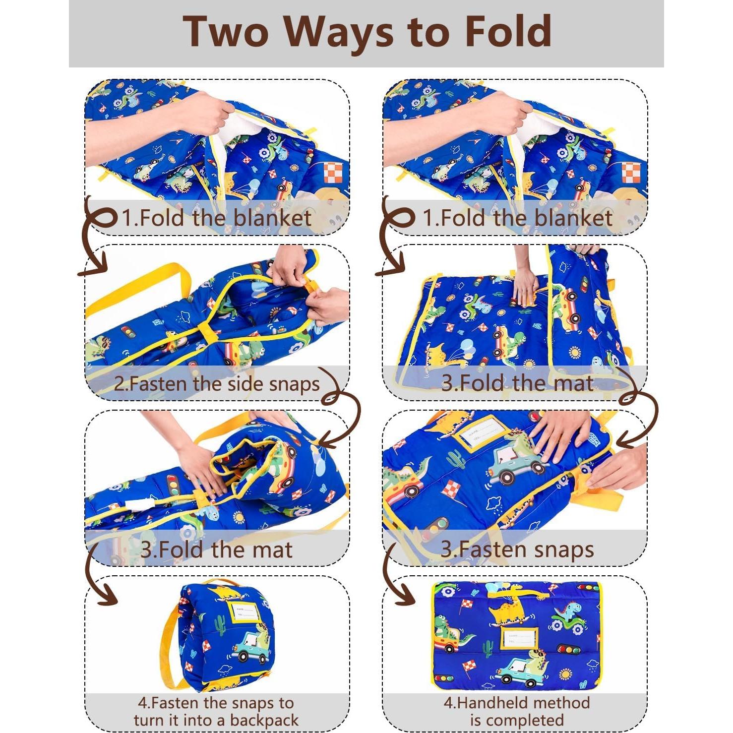 Manta de Siesta PRIMLECT con Almohada Desmontable 140x56cm