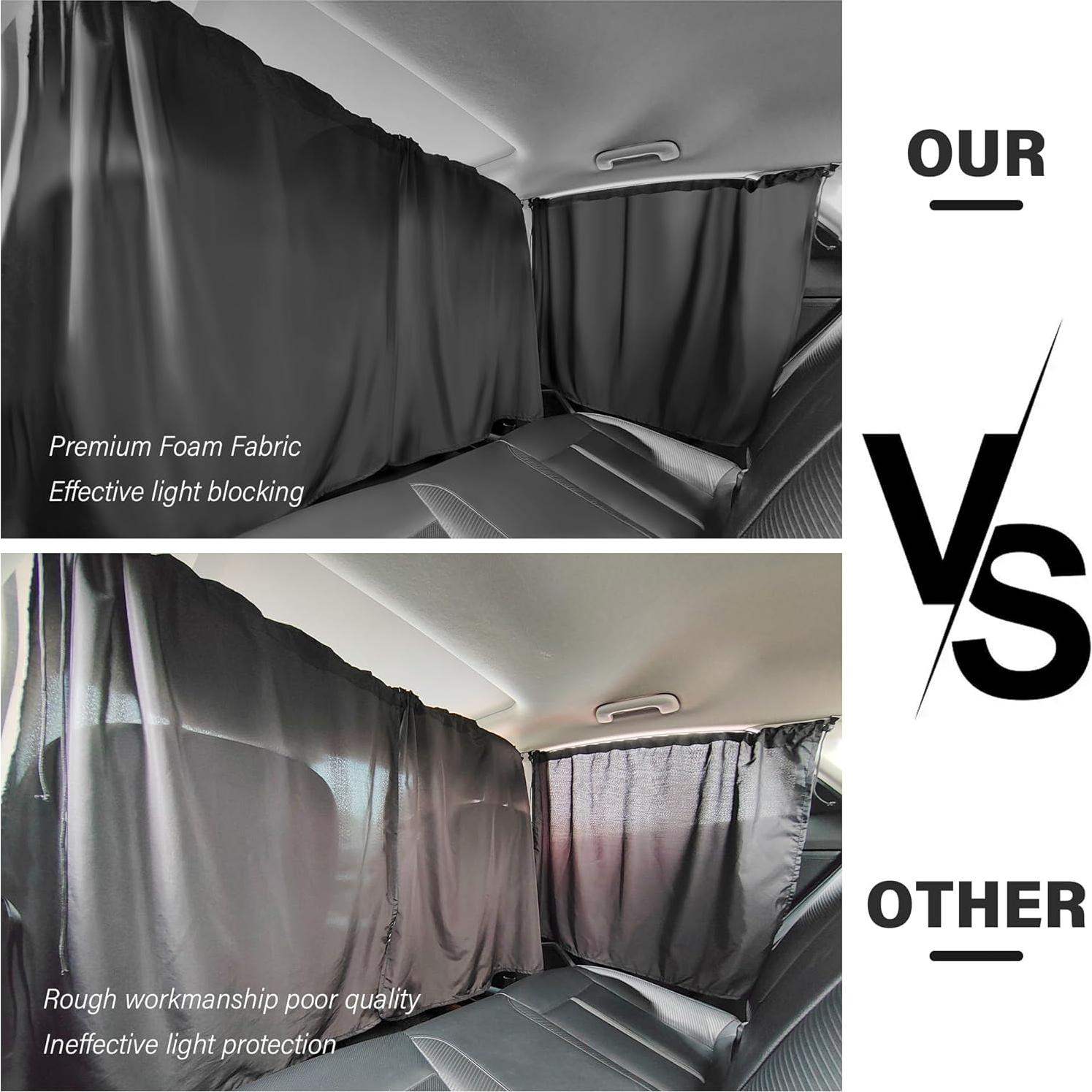 Sombrillas para Ventanas de Coche Stacool 3PCS Sombra Privada