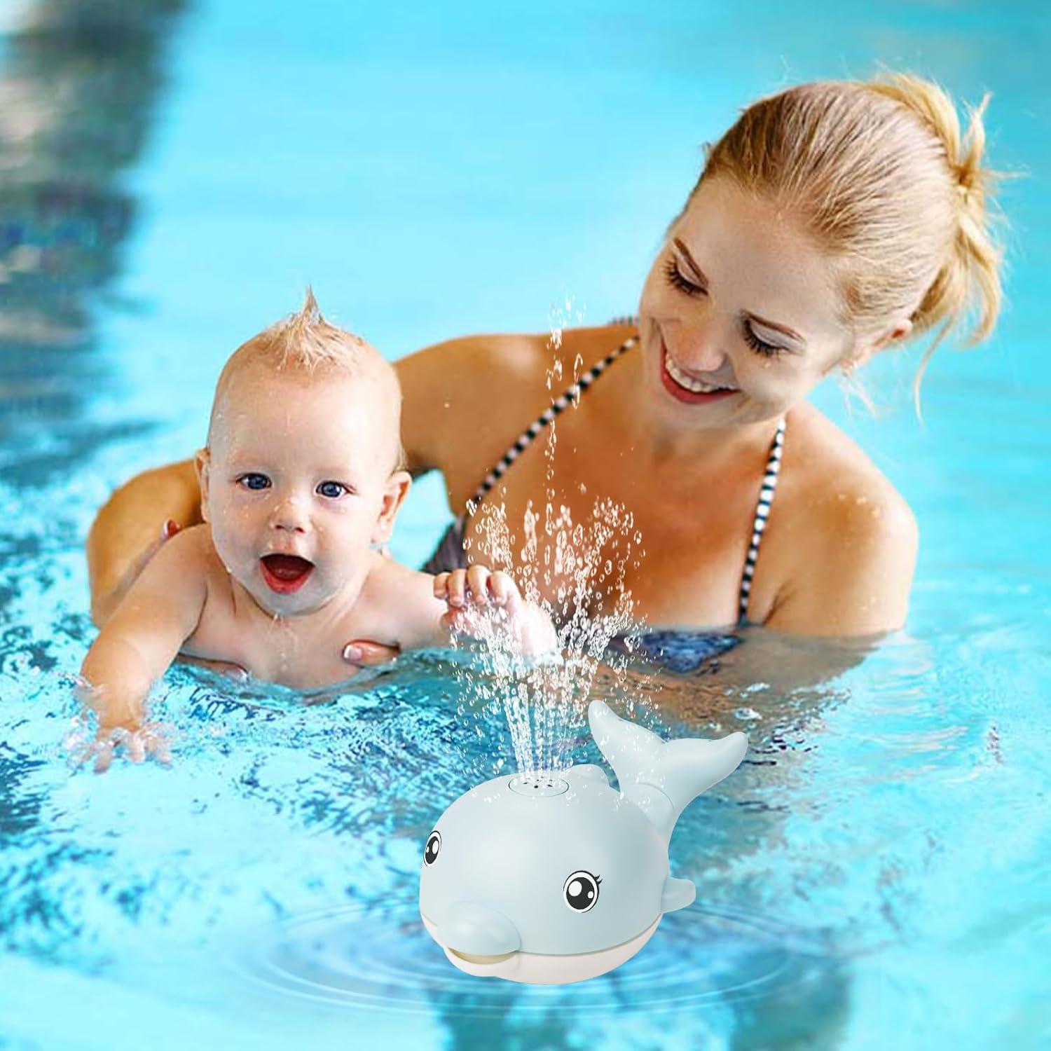 Juguete de Baño Delfín Musical TOHIBEE Azul Recargable