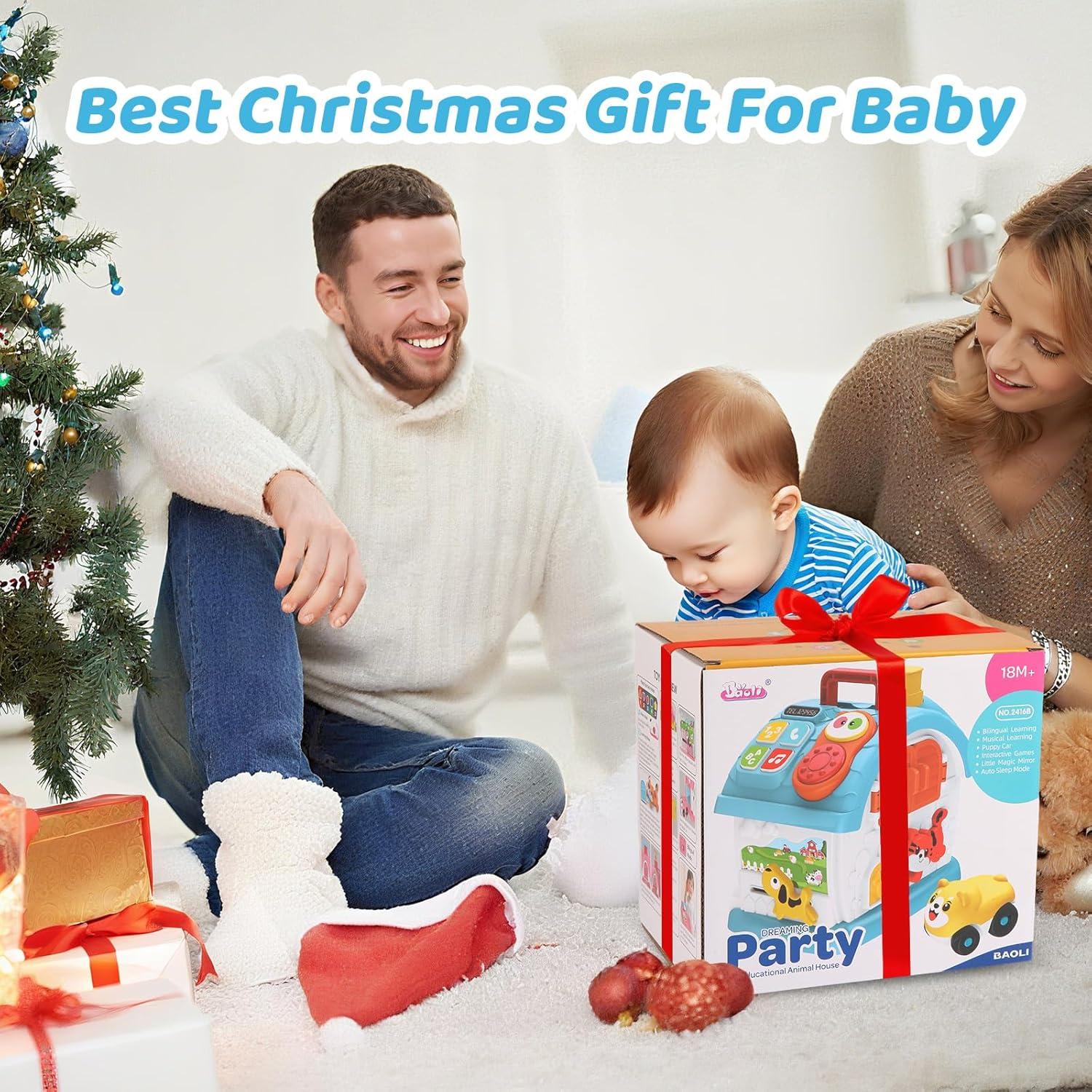 Casa Musical de Animales BOBUEXER - Juguete Educativo Azul