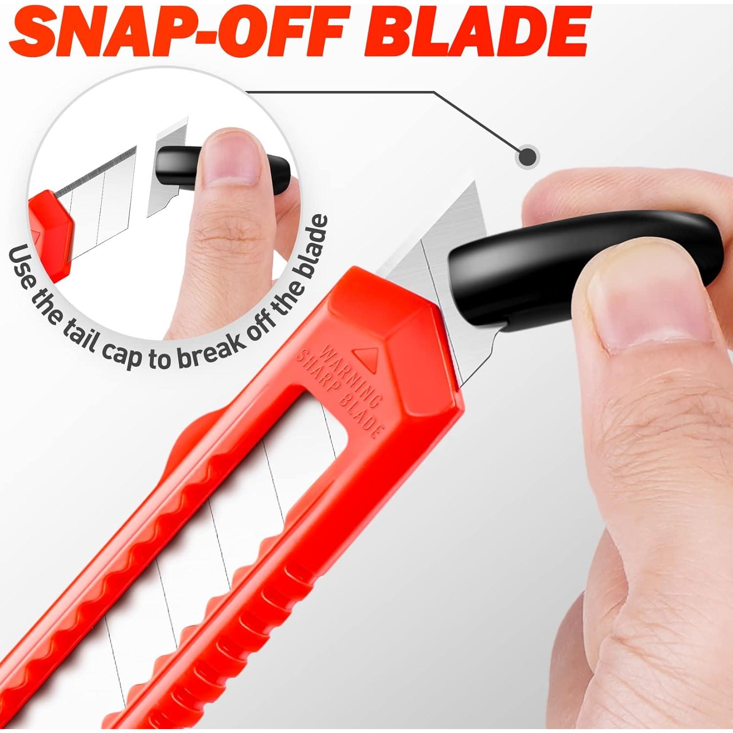 Cuchillo Utilitario Retráctil DIYSELF 30 Paquete 18mm