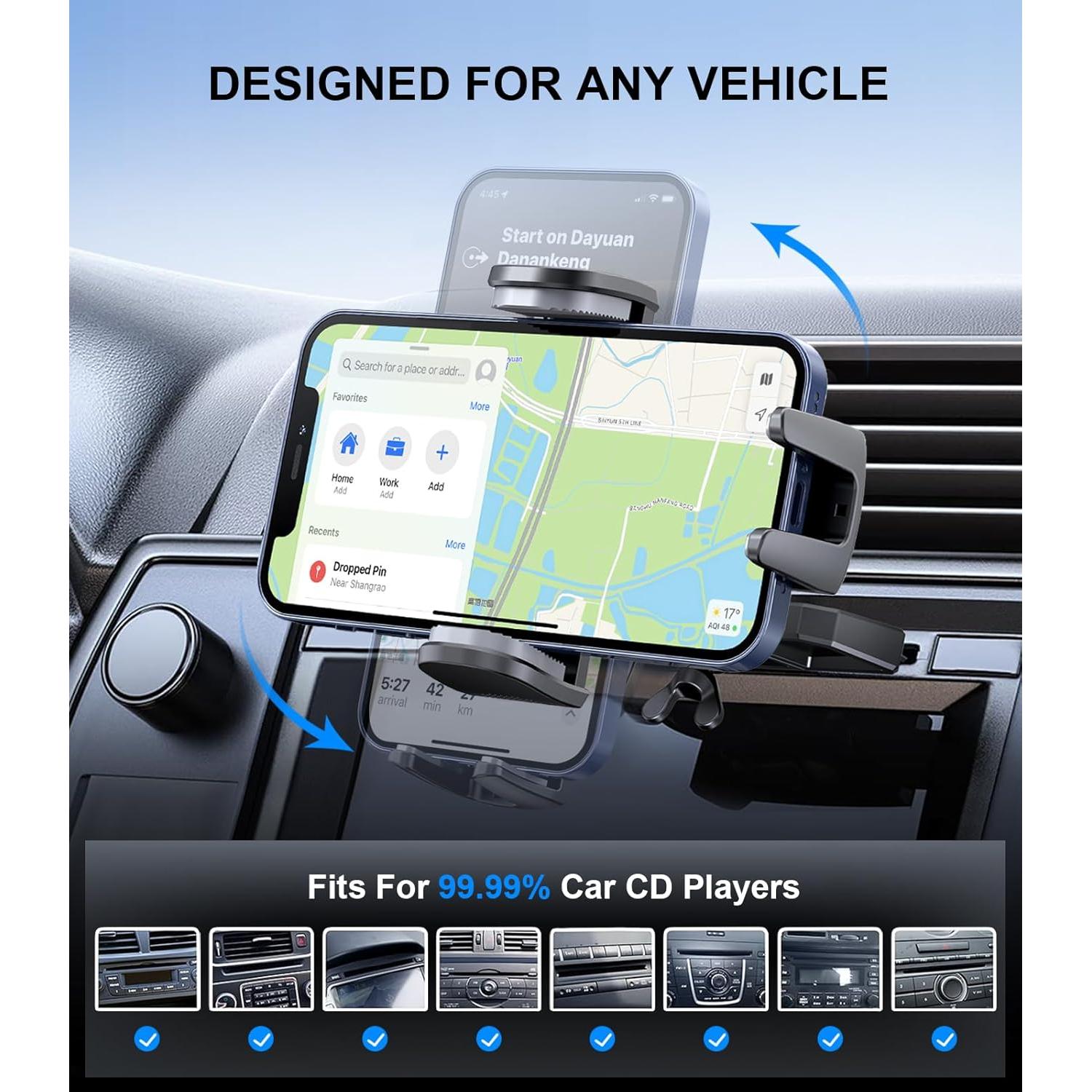 Soporte para Teléfono en Auto Guanda MM221 Ajustable 360°