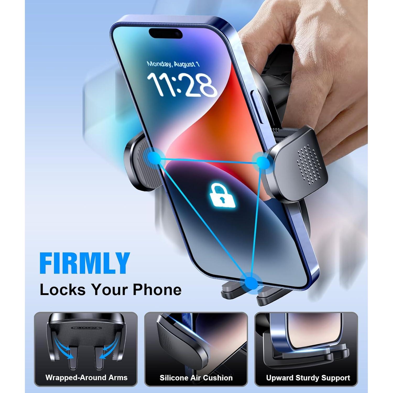 Soporte para Teléfono en Auto Guanda MM221 Ajustable 360°