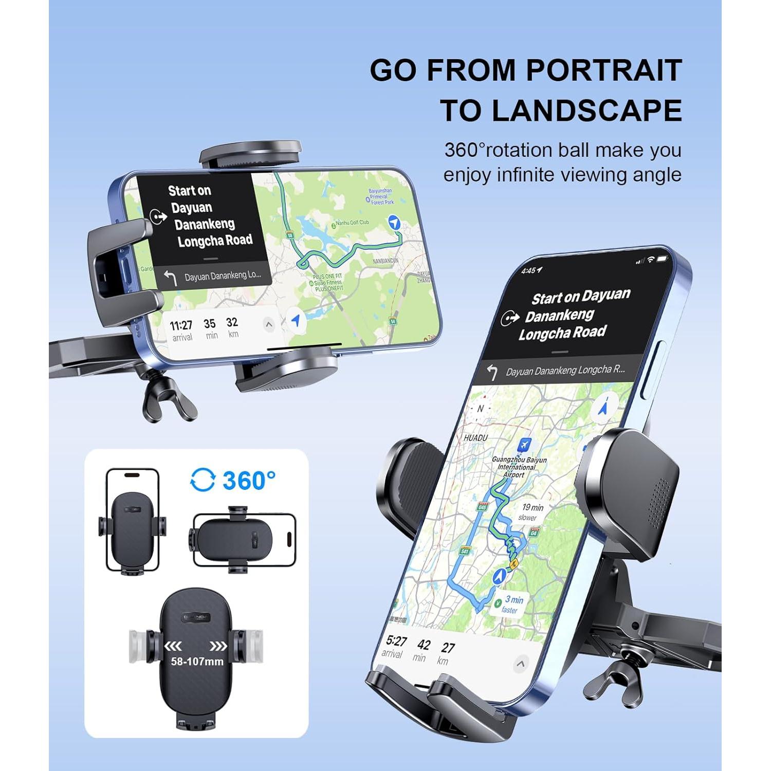 Soporte para Teléfono en Auto Guanda MM221 Ajustable 360°