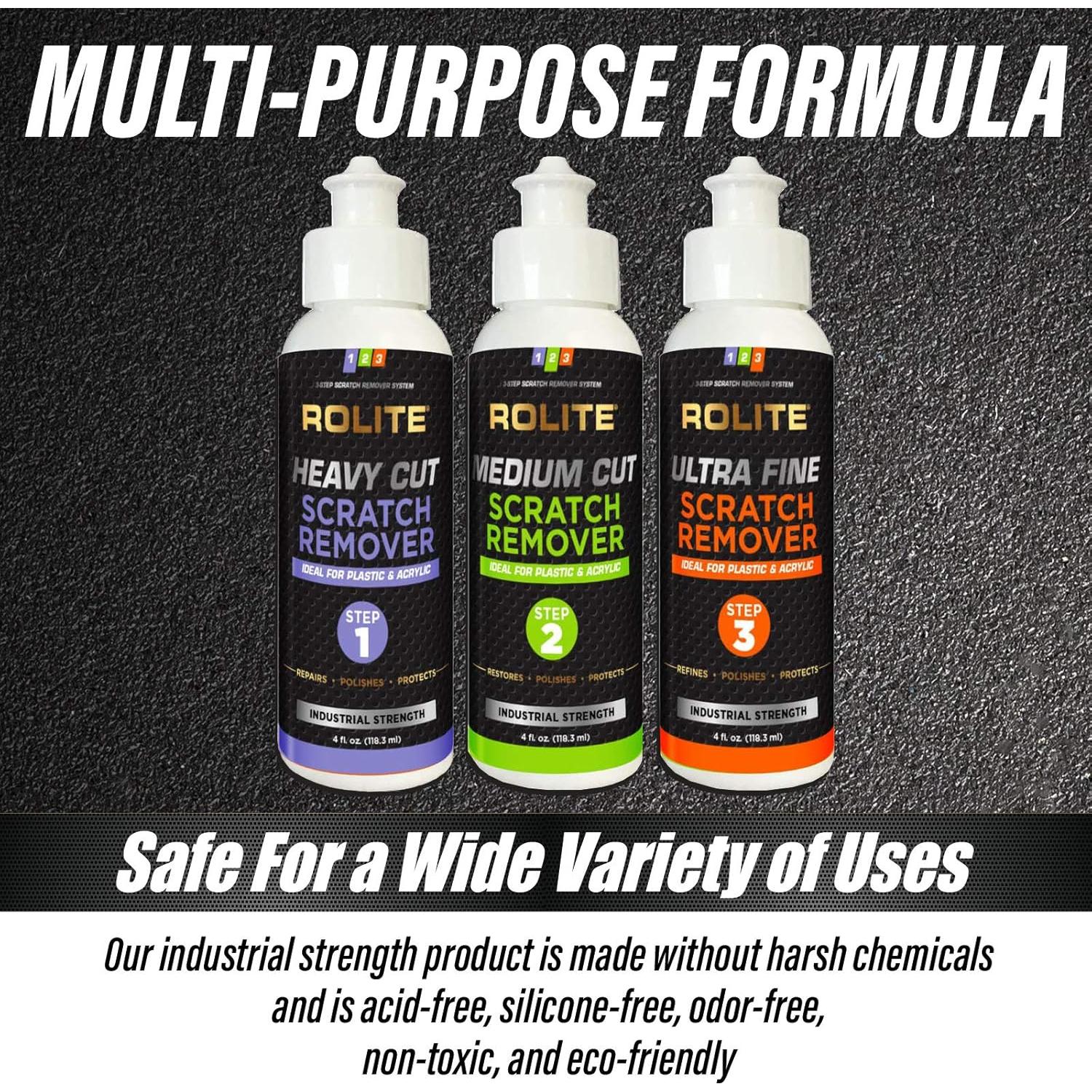 Rolite Removedor de Rayones 3 Pasos 113.4 g - Kit Detallado