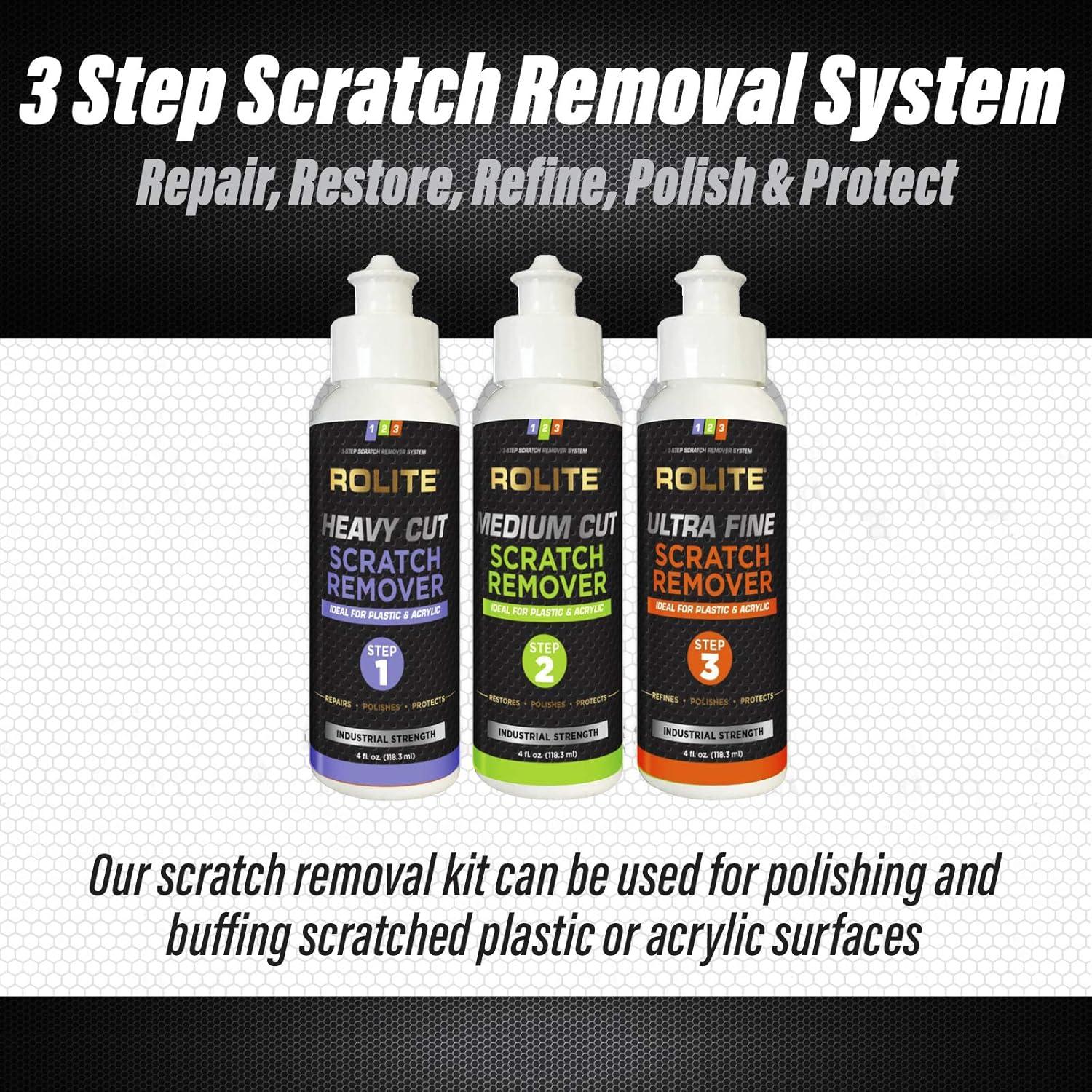 Rolite Removedor de Rayones 3 Pasos 113.4 g - Kit Detallado