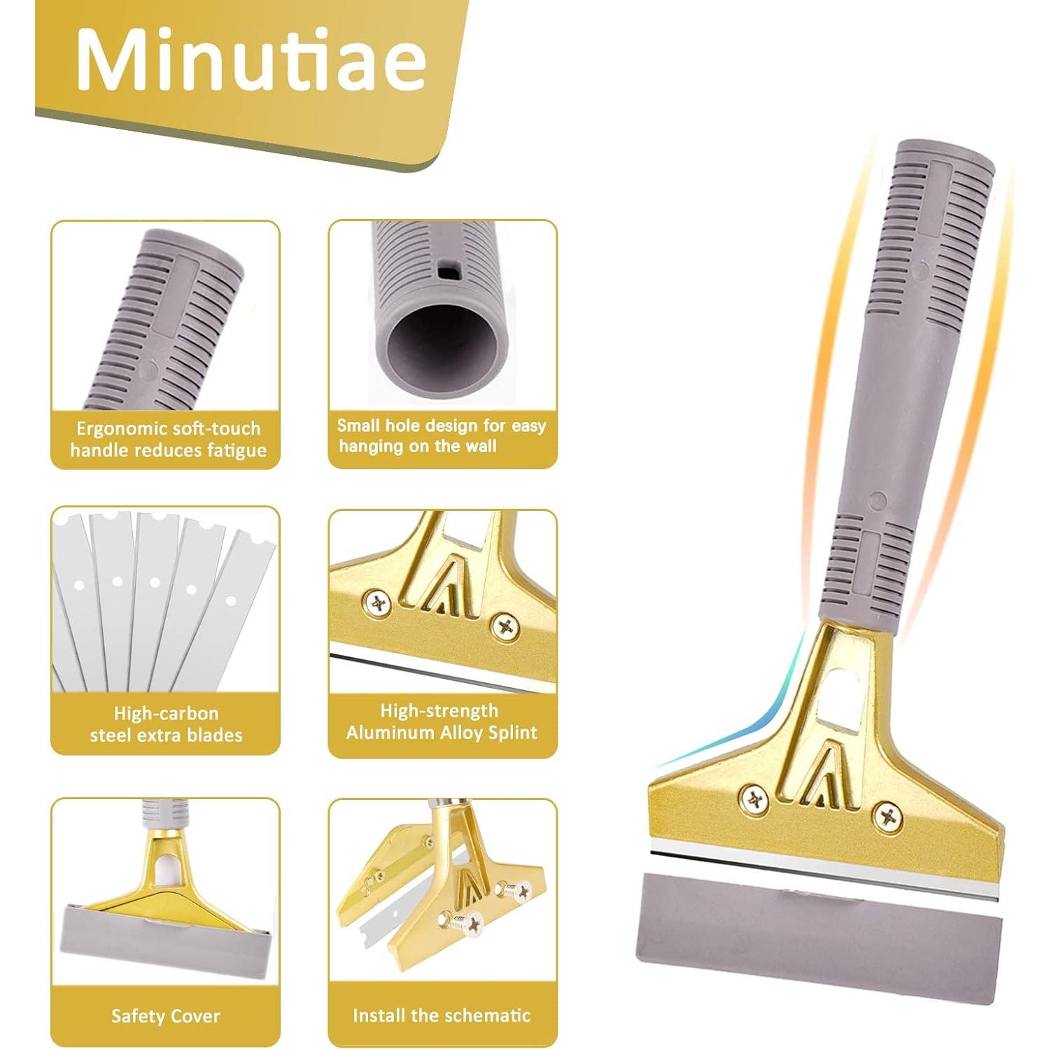 Cuchillas de Repuesto Wanguan 100PCS 10,16 cm Acero Inoxidable