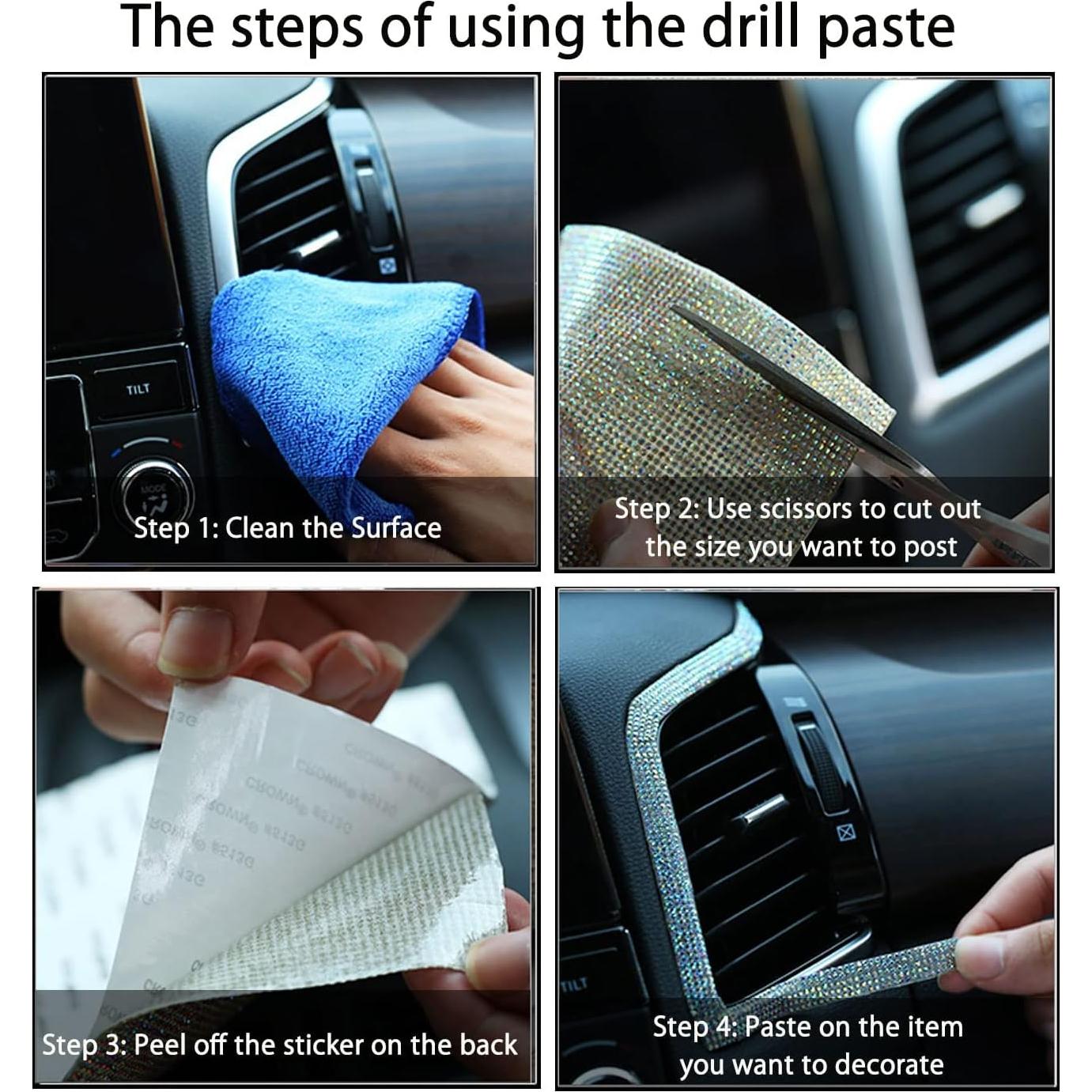 Hoja de Strass Brillante IRIVER BLANK 24x20cm 12000 Piezas