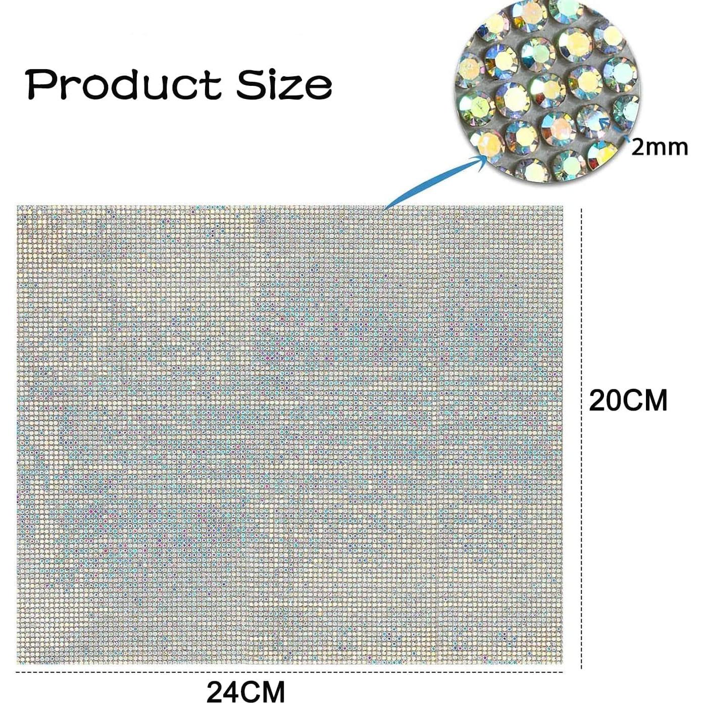 Hoja de Strass Brillante IRIVER BLANK 24x20cm 12000 Piezas