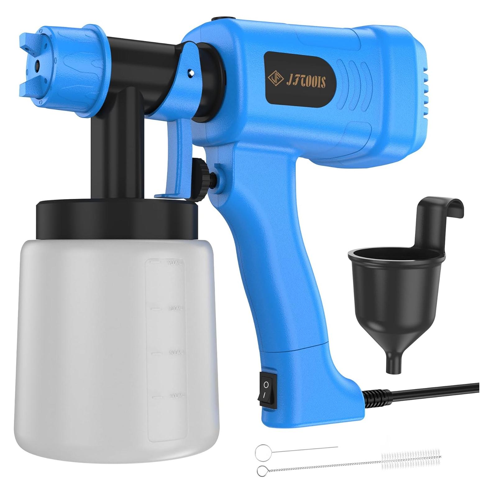 Pulverizador de Pintura JFtools 1200W 900ml HVLP Ajustable