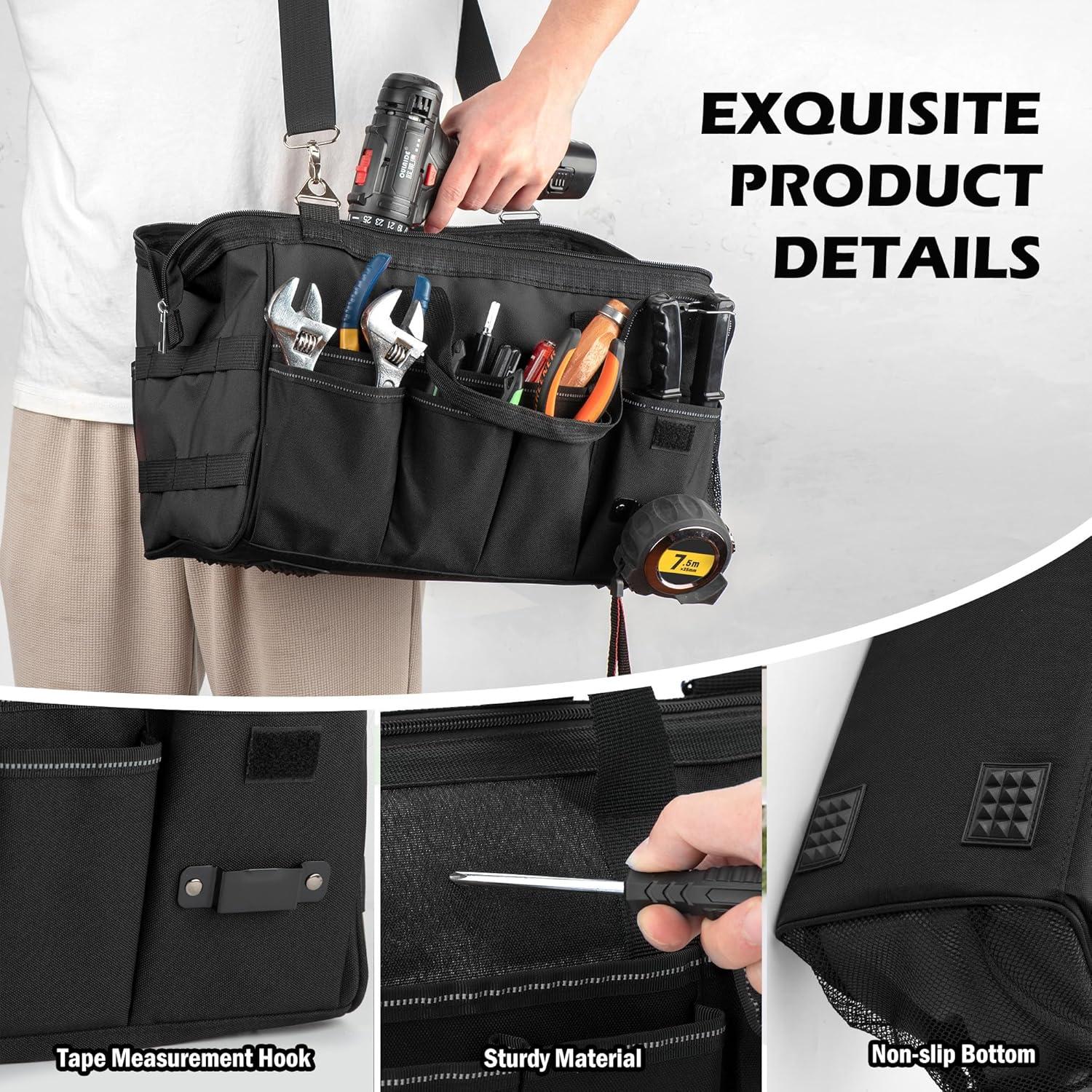 Bolsa de Herramientas EXLIFBAG 15" Resistente al Agua con Correa